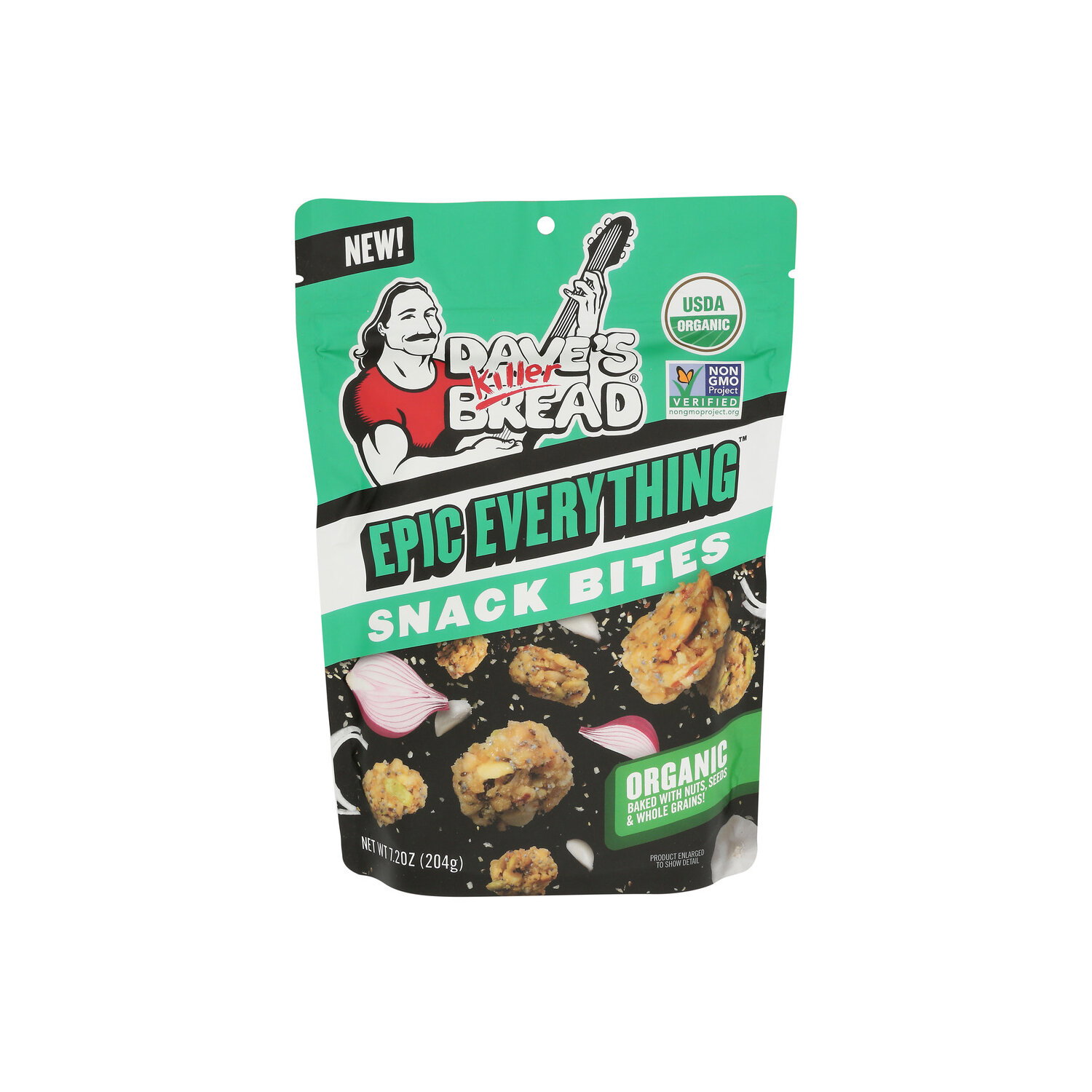 DAVE's Killer Bread Epic Everything Snack Bites Crunchy - 7.2 Ounce Image 1 of 4