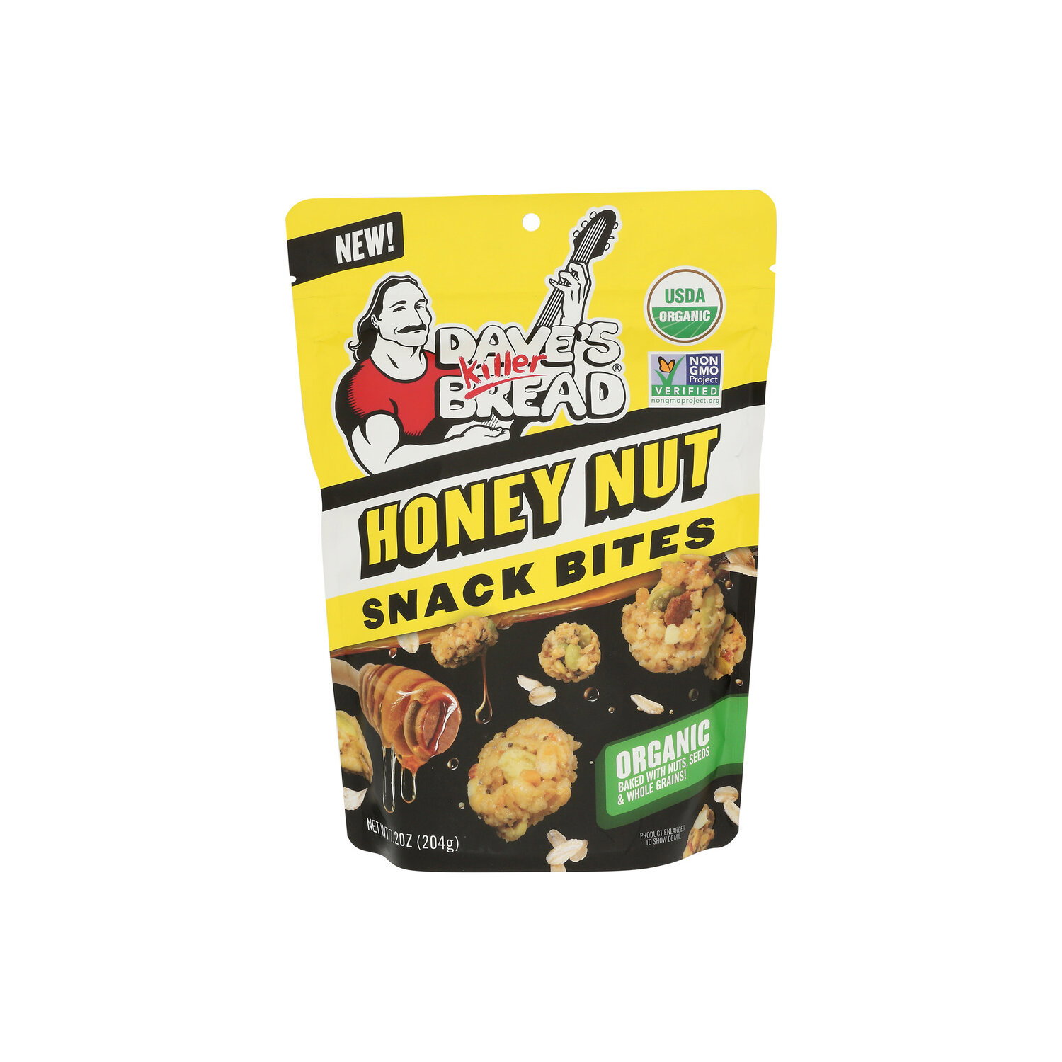 DAVE's Killer Bread Heavenly Honey Nut Snack Bites Crunchy - 7.2 Ounce Image 1 of 4