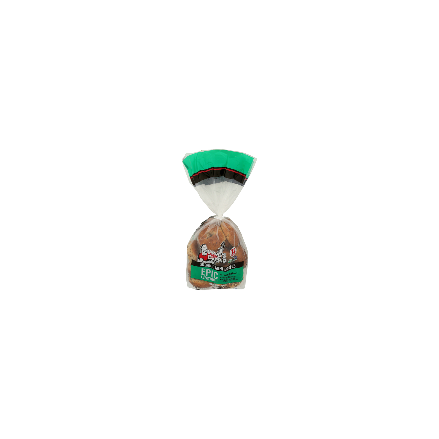 Dave's Killer Bread Epic Everything Organic Mini Bagels - 1.3 Ounce - 12 Count Image 1 of 4
