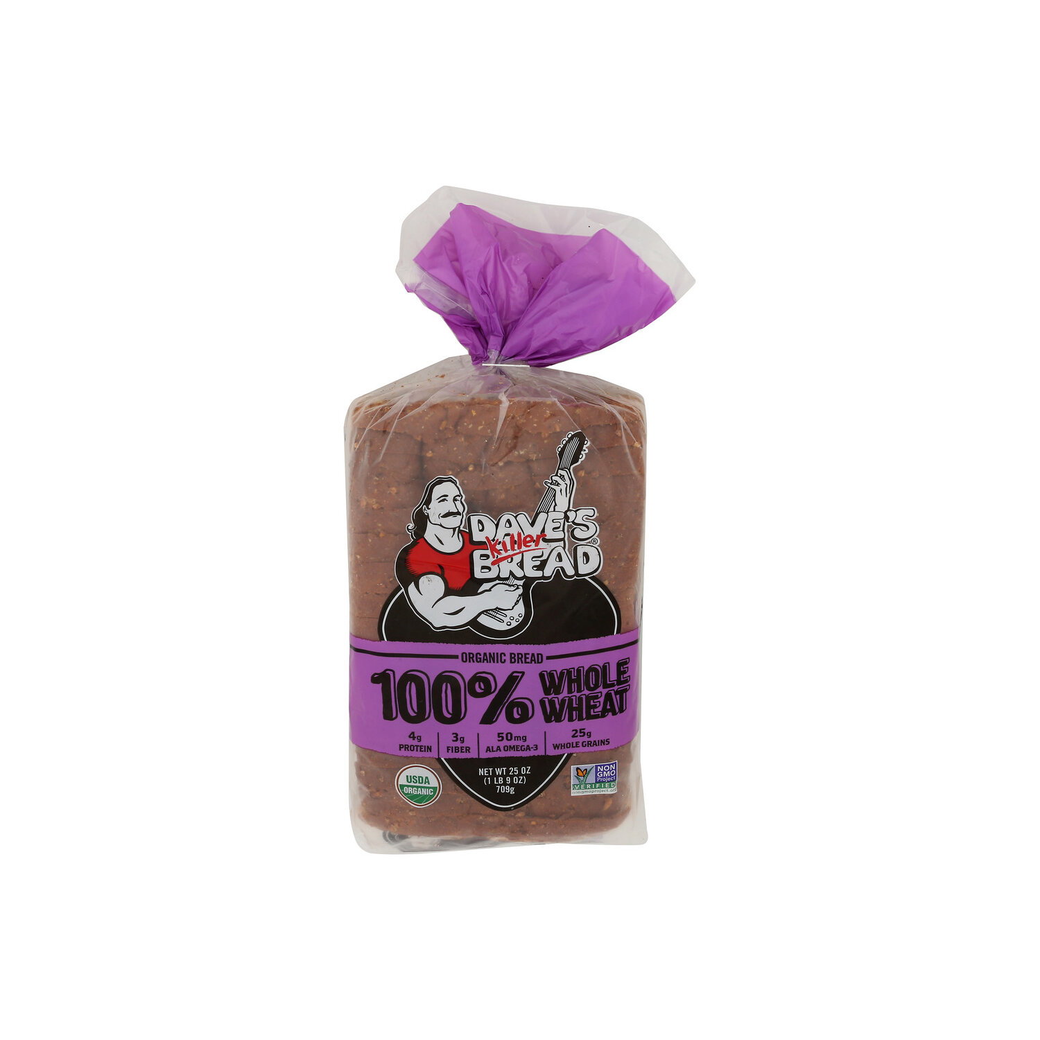 DAVE's Killer Bread Organic 100% Whole Wheat - 25 Ounce Image 1 of 4