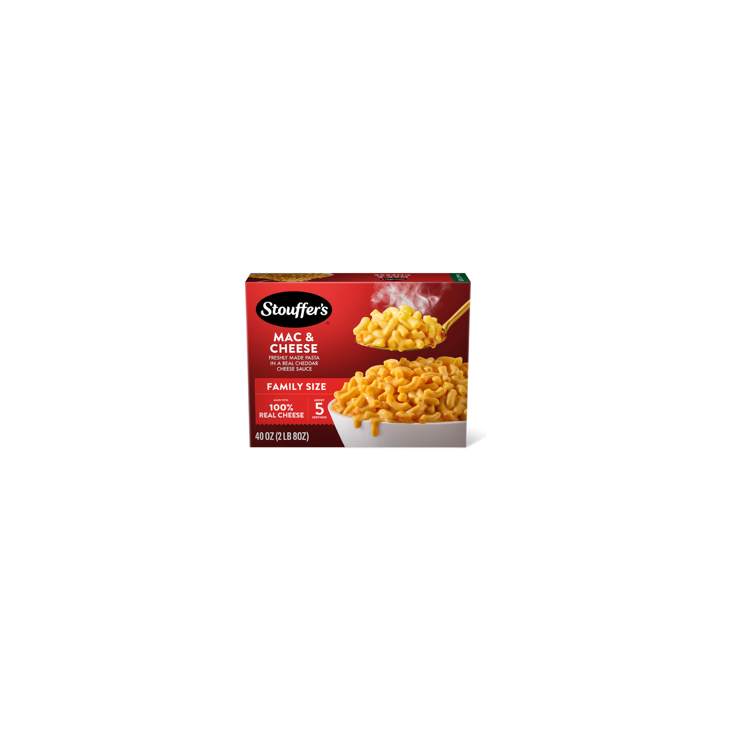 Stouffer's Family Size Mac & Cheese Frozen Meal - 40 Ounce Image 1 of 4