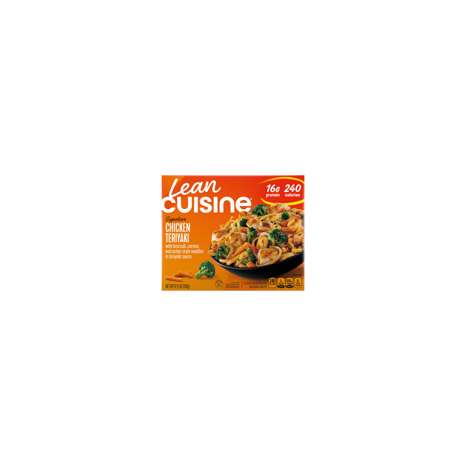 Lean Cuisine Signature Chicken Teriyaki, Frozen Lunch, Meals - 8.5