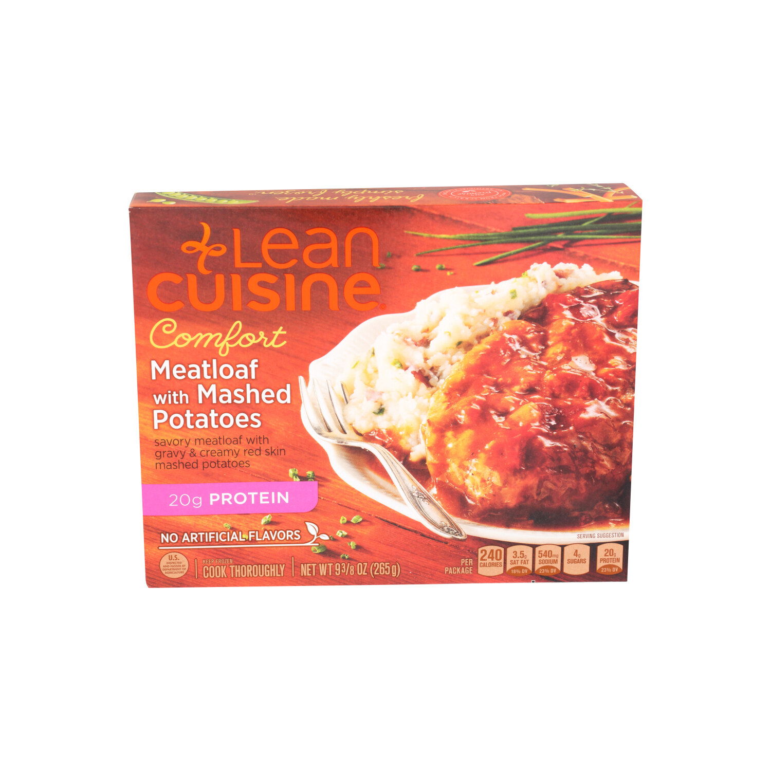 Lean Cuisine Entree Meatload With Mashed Potatoes - 9.38 Ounce