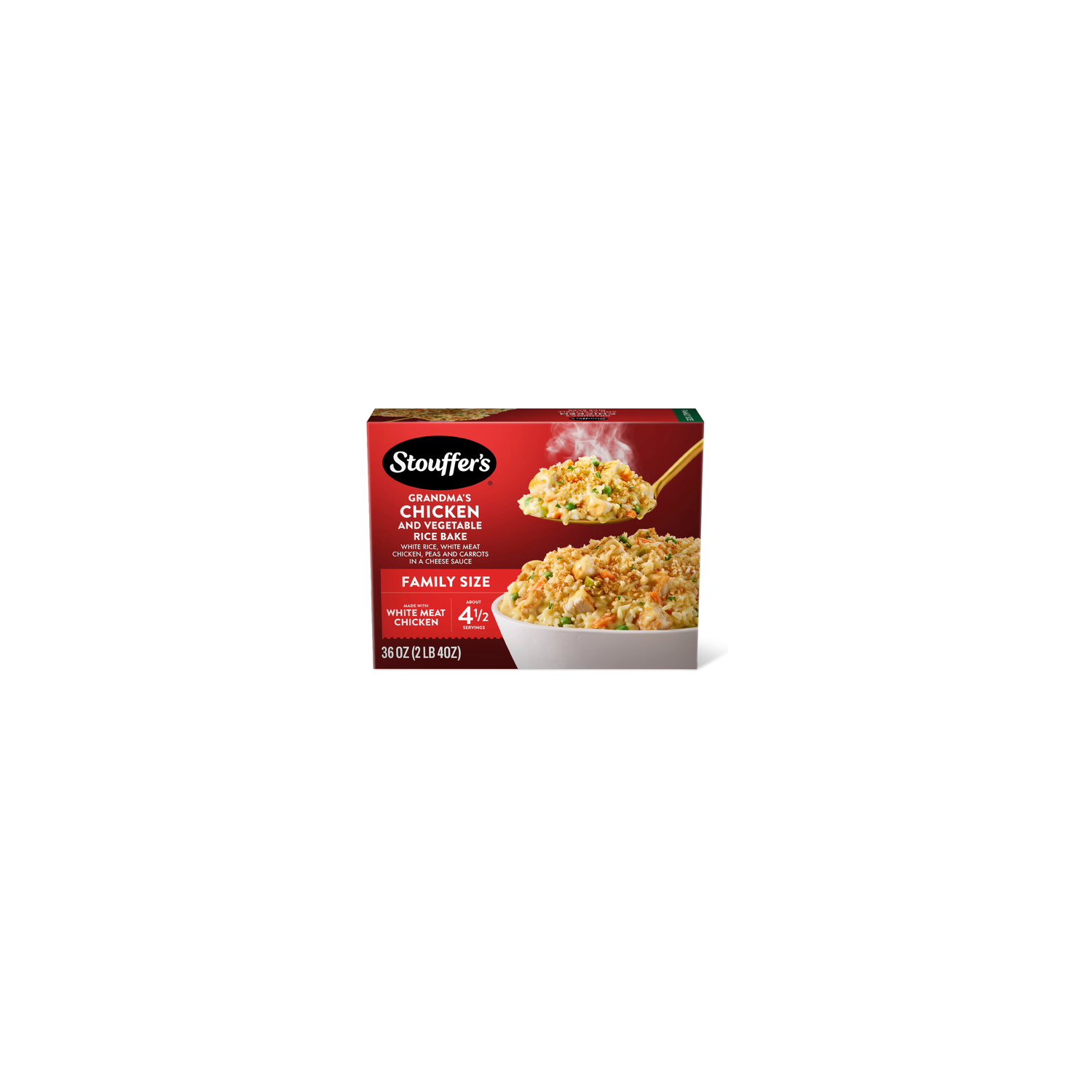 Stouffer's Family Size Grandma's Chicken & Vegetable Rice Bake - 36 Ounce Image 1 of 4