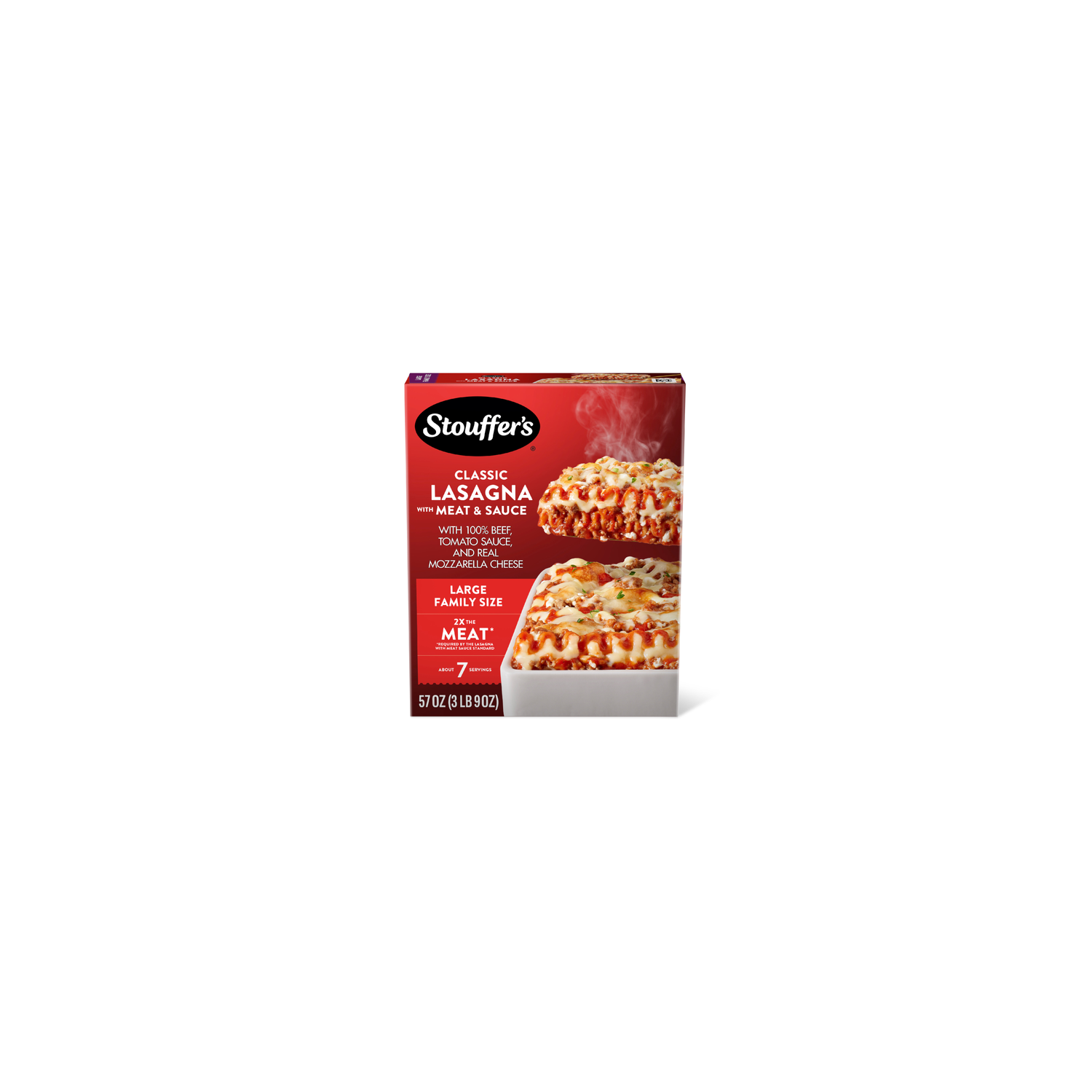 Stouffer's Large Family Size Lasagna With Meat & Sauce - 57 Ounce Image 1 of 4