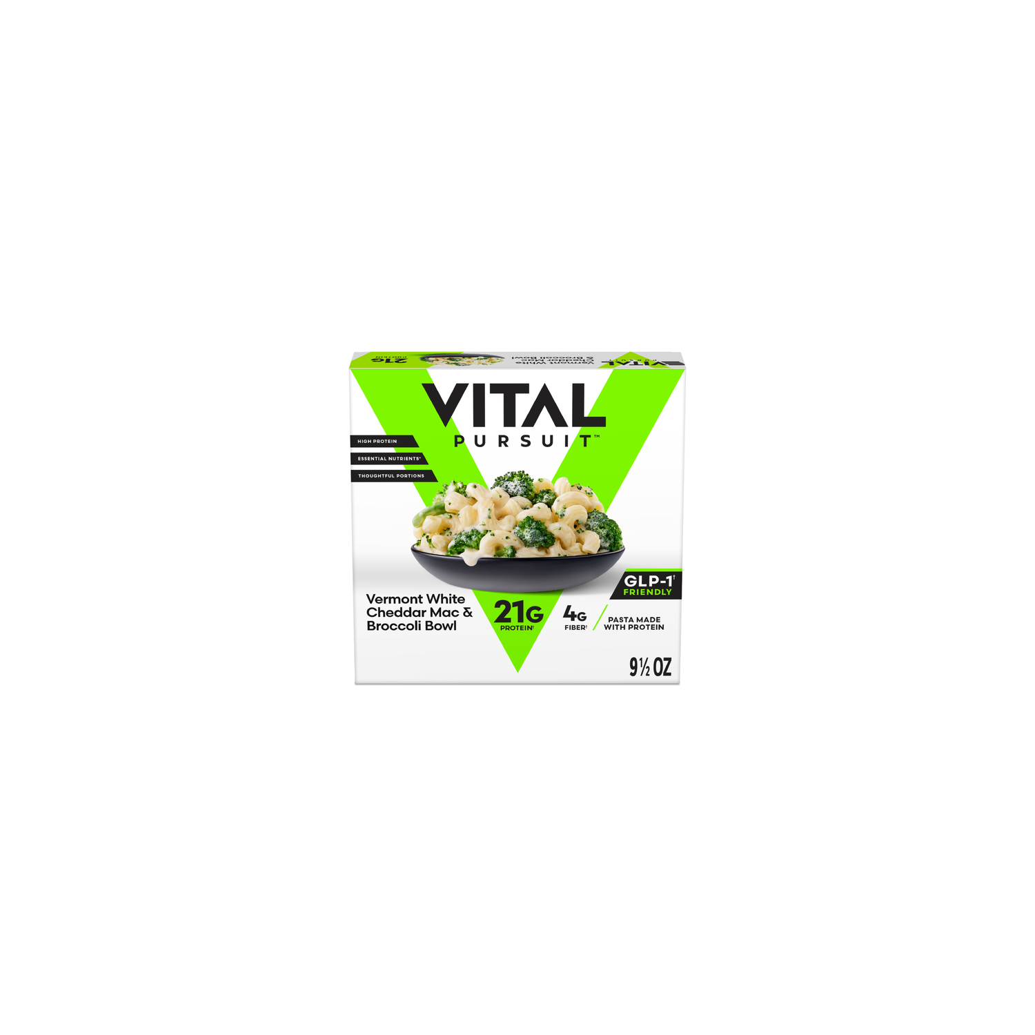 Vital Pursuit Vermont White Cheddar Mac & Cheese Broccoli Bowl - 9.5 Ounce Image 1 of 4