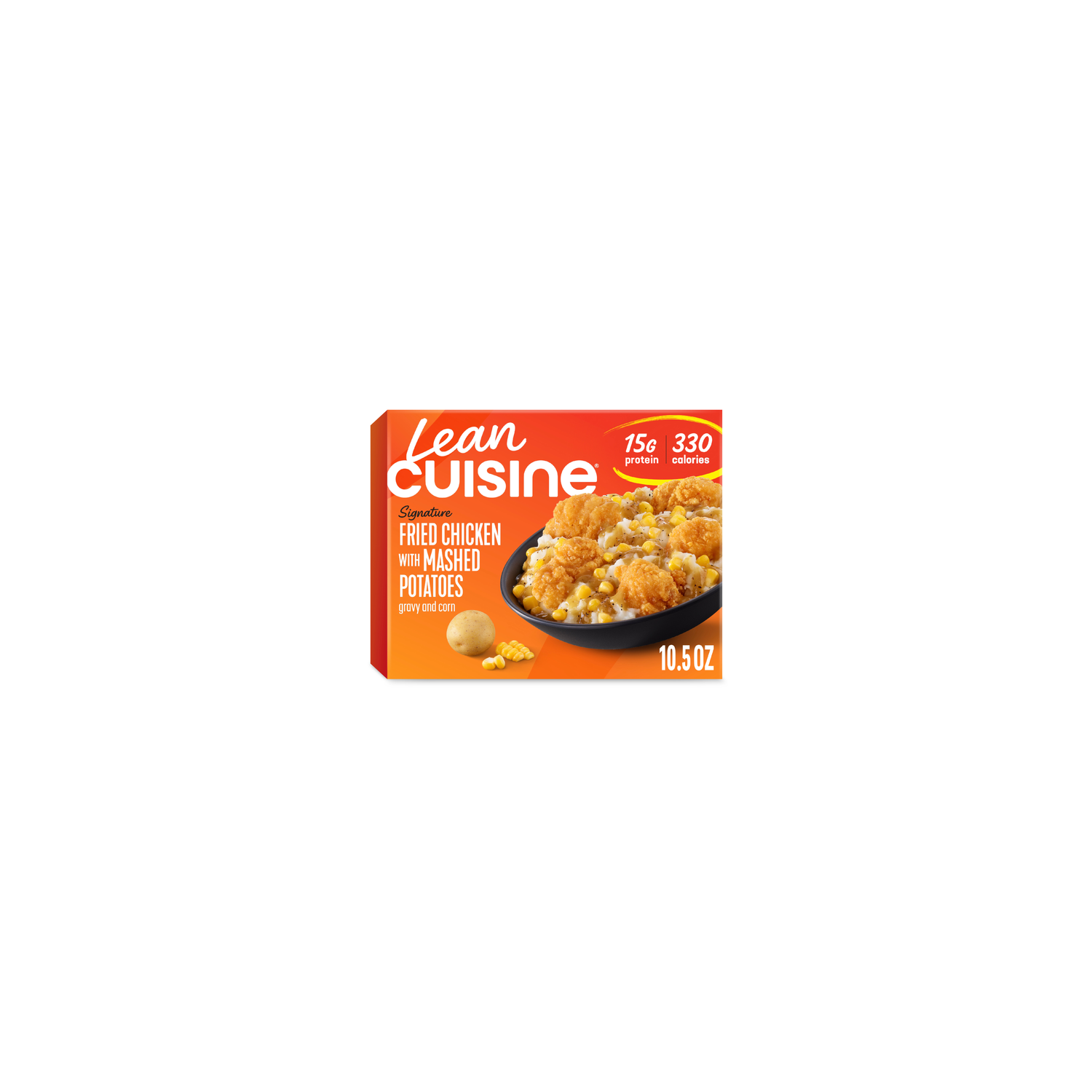 Lean Cuisine Protein Kick Fried Chicken with Mashed Frozen Meal - 10.5 Ounce Image 1 of 4