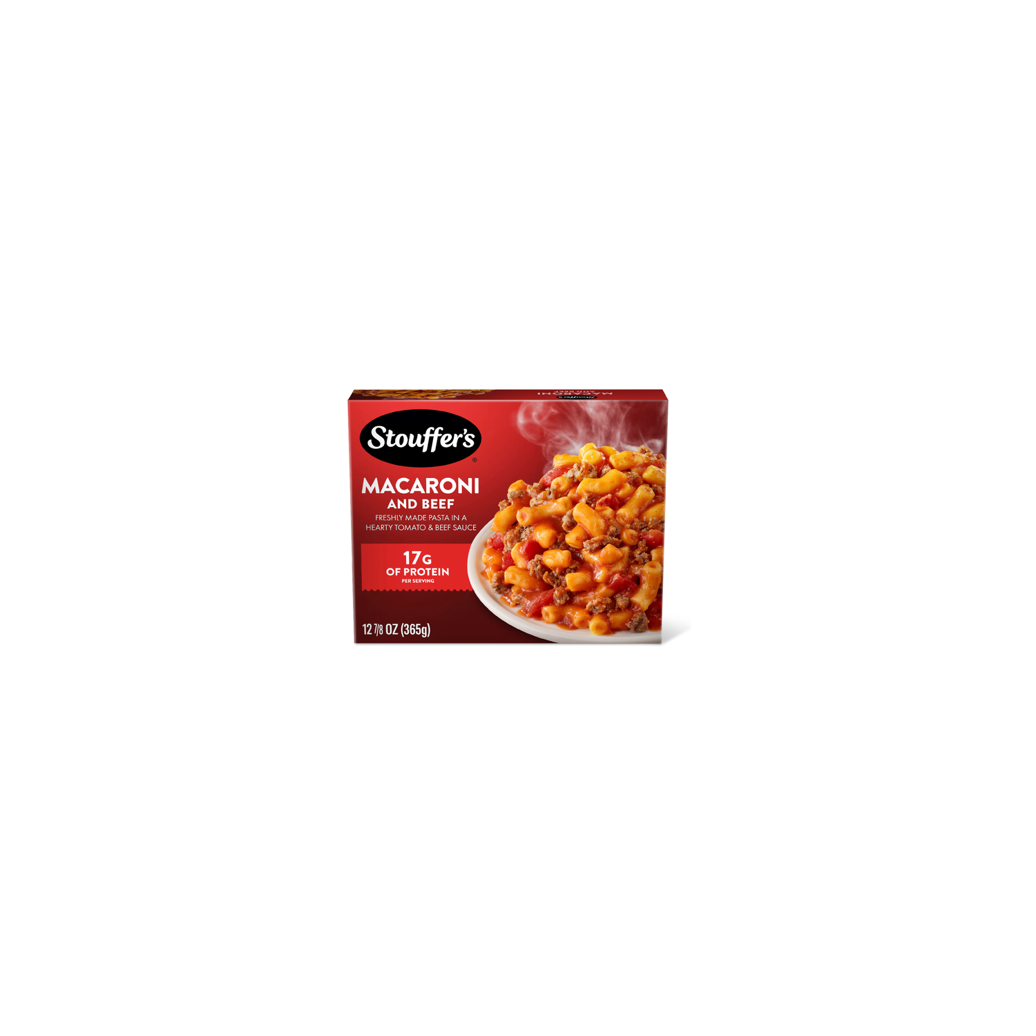 Stouffer's Macaroni And Beef Single Serve Frozen Pasta Meals - 12.88 Ounce Image 1 of 4