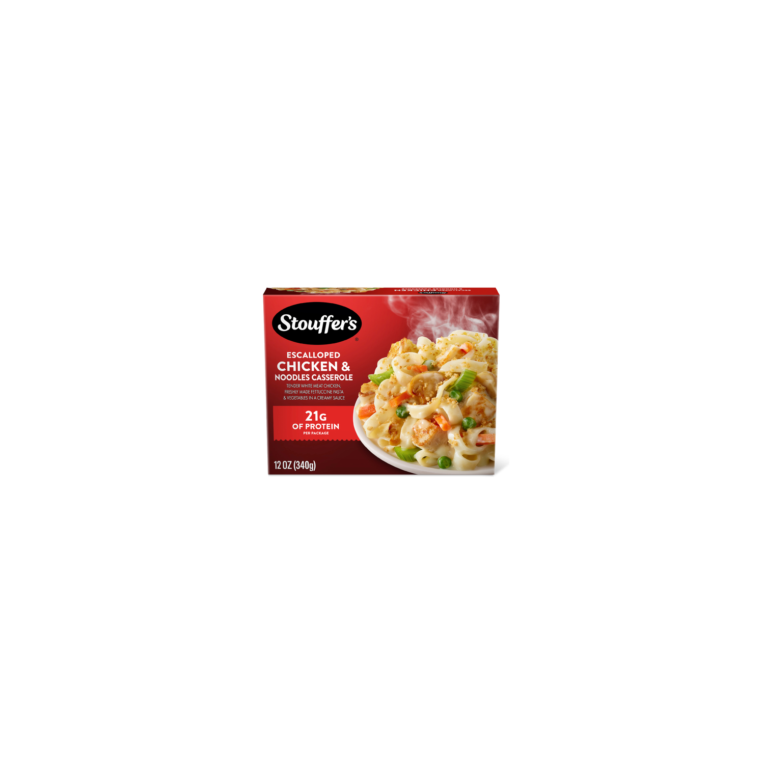 Stouffer's Escalloped Chicken And Noodles Frozen Meal - 12 Ounce Image 1 of 4