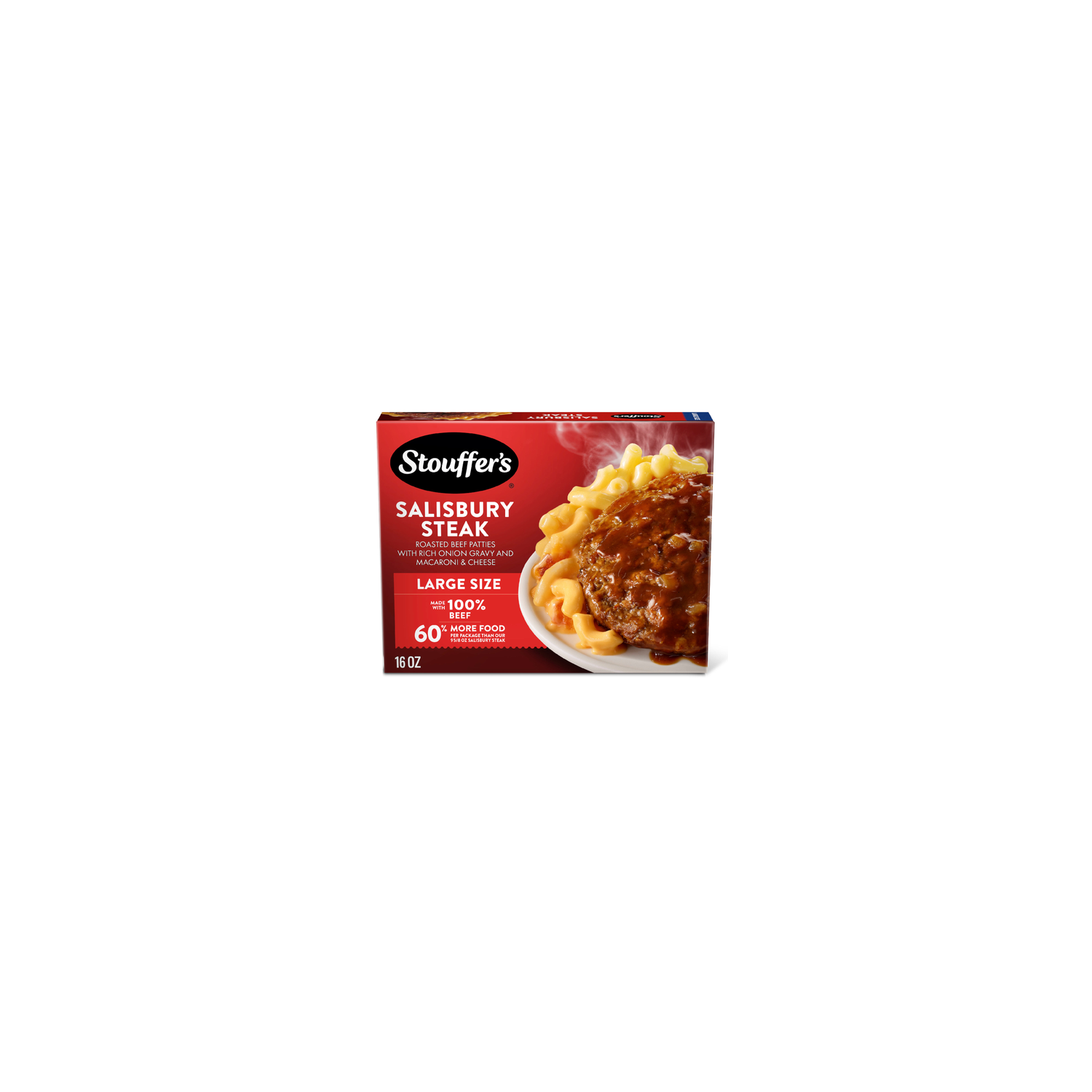 Stouffer's Large Size Salisbury Steak Frozen Meal - 1 Pound Image 1 of 4