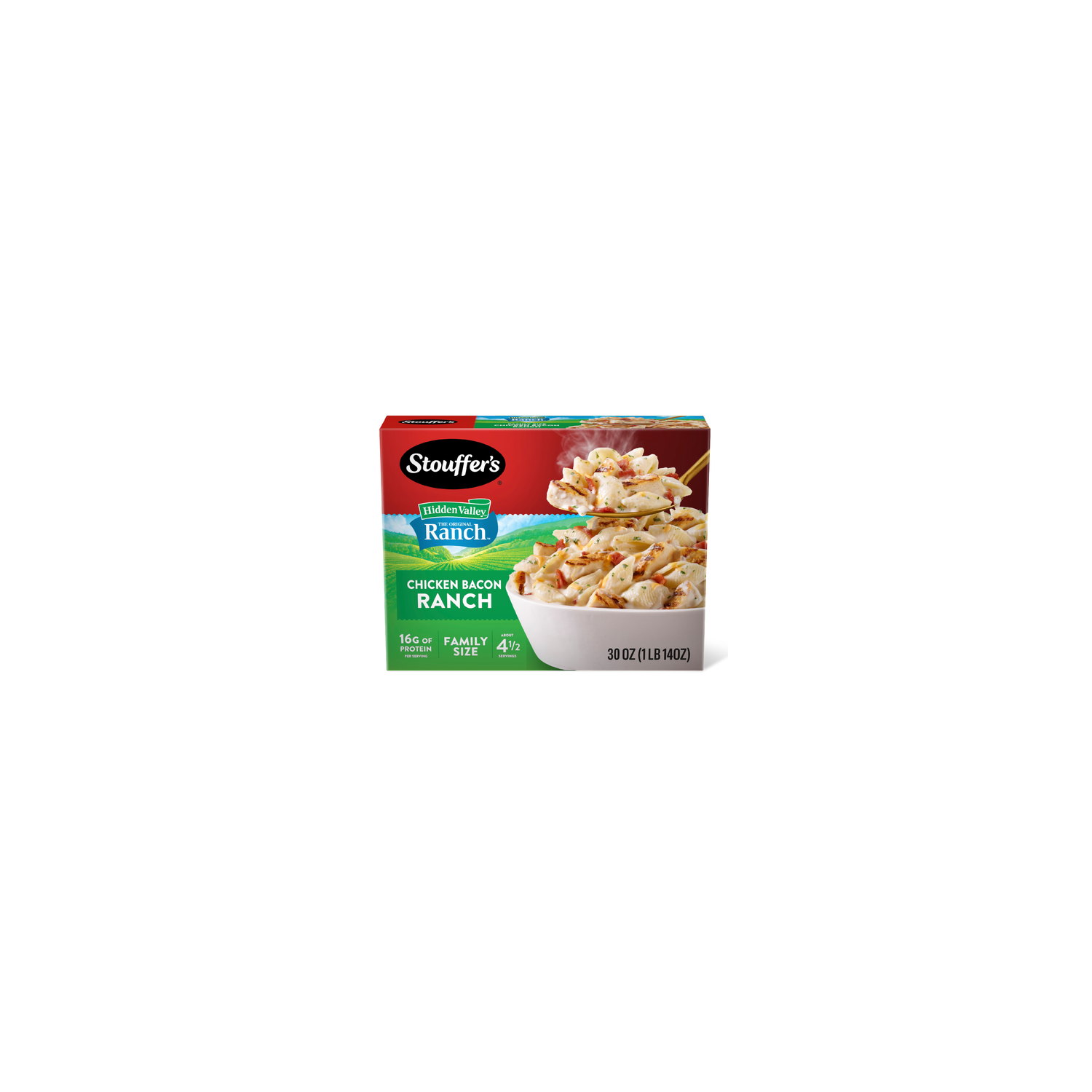 Stouffer's Family Size Chicken Bacon Ranch Frozen Meal - 30 Ounce Image 1 of 4