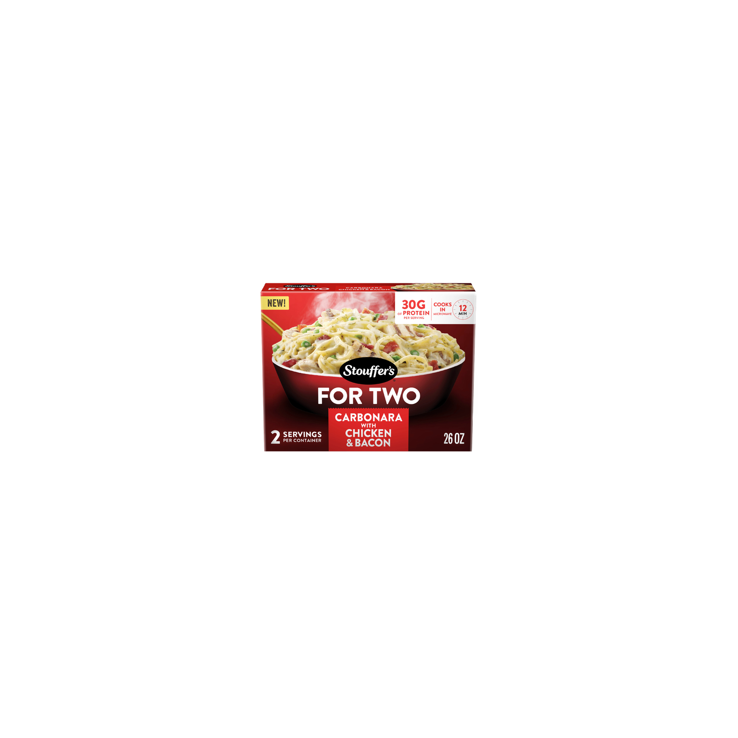 Stouffer's Frozen Meal Chicken Bacon Carbonara - 1.63 Pound Image 1 of 4