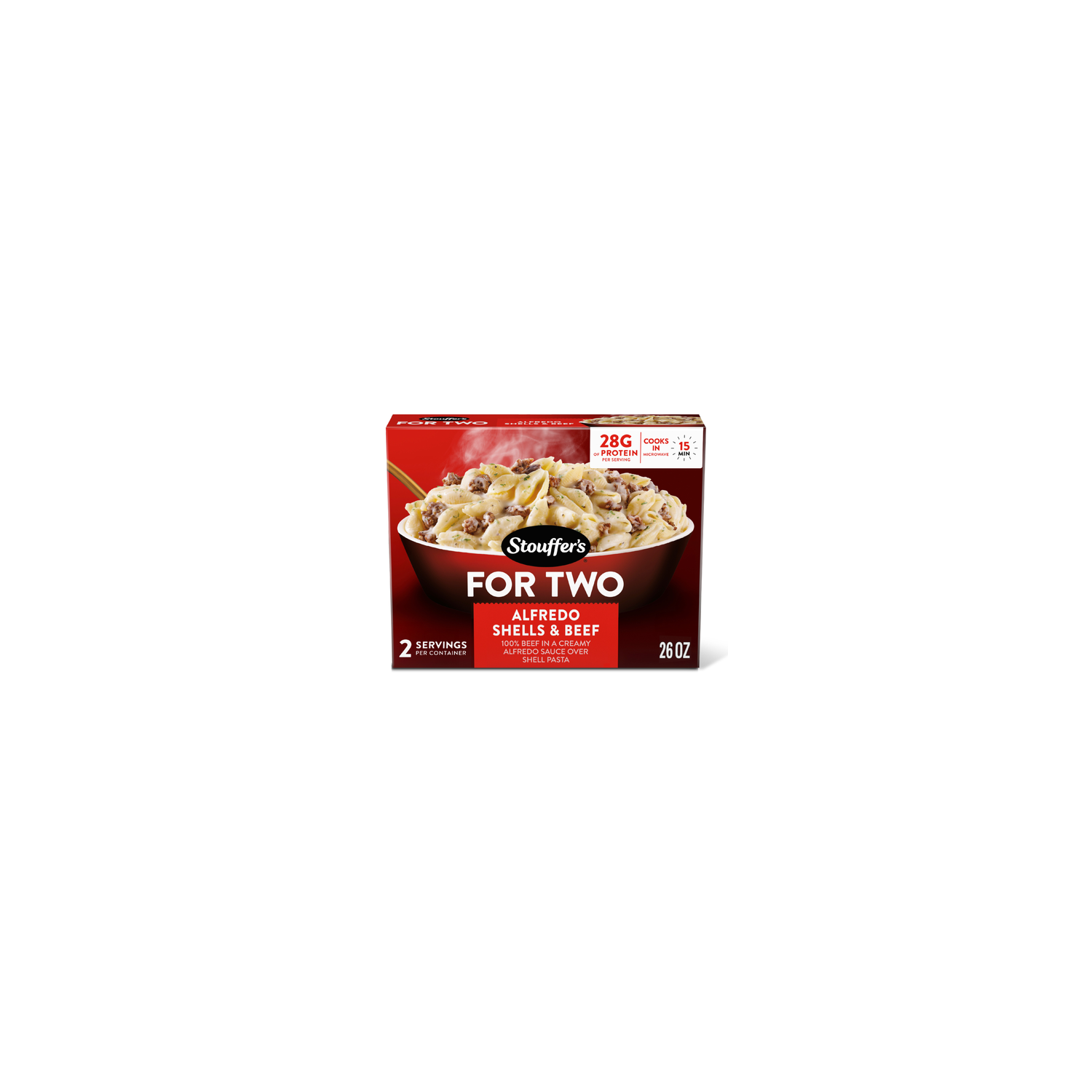 Stouffer's Frozen Meal Beef Alfredo For Two - 1.63 Pound Image 1 of 4