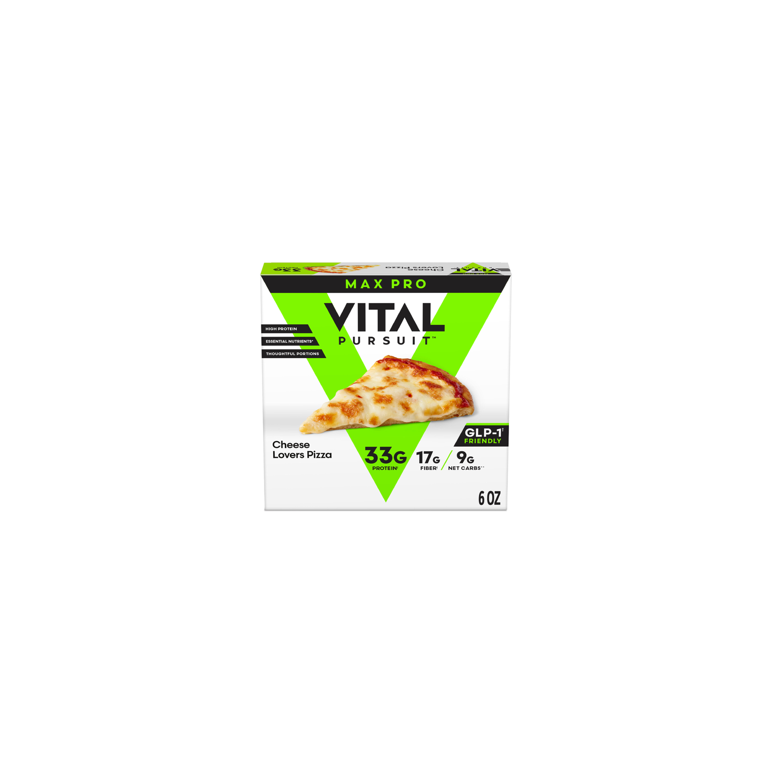 Vital Pursuit Thin Crust Cheese Lovers Pizza - 6 Ounce Image 1 of 4
