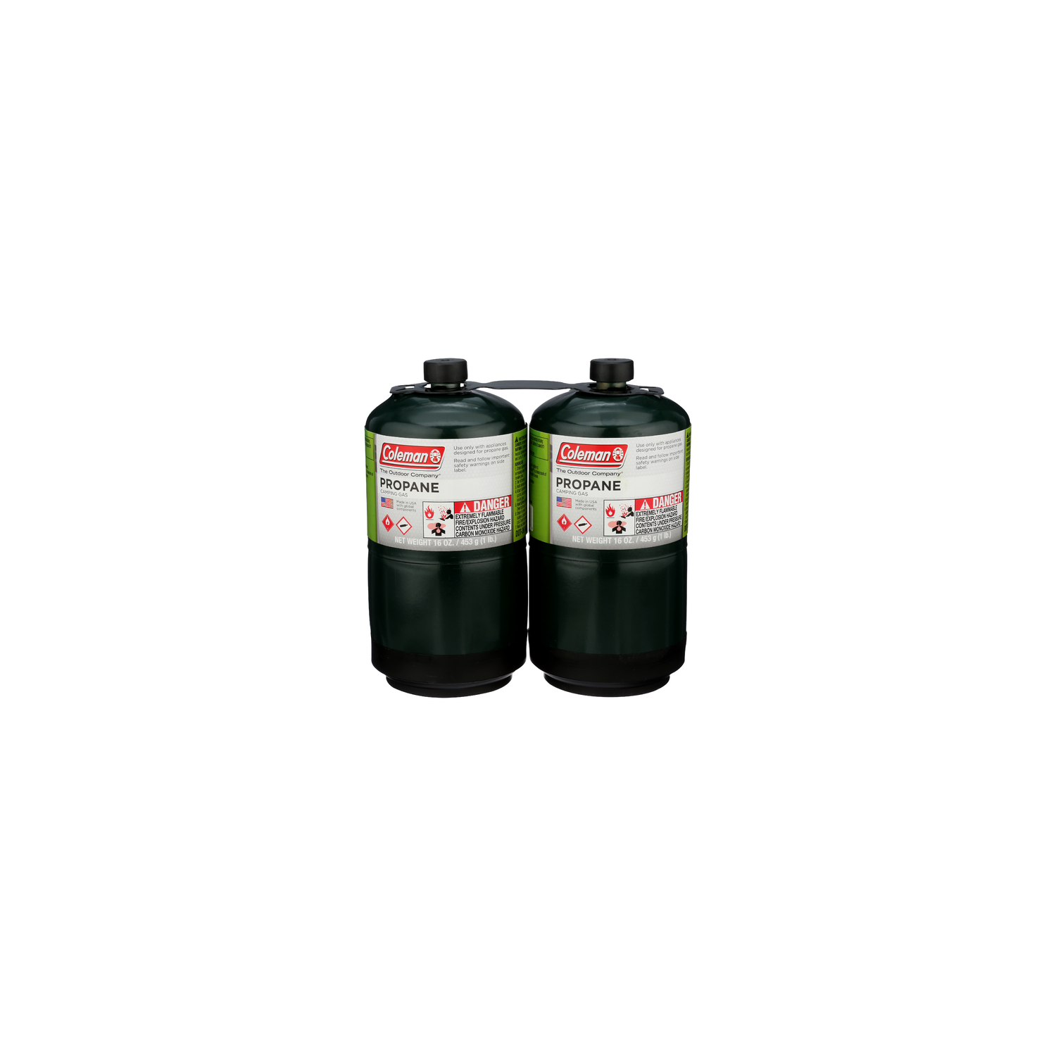 Coleman Propane Camping Gas - 16 Ounce - 2 Count Image 1 of 2