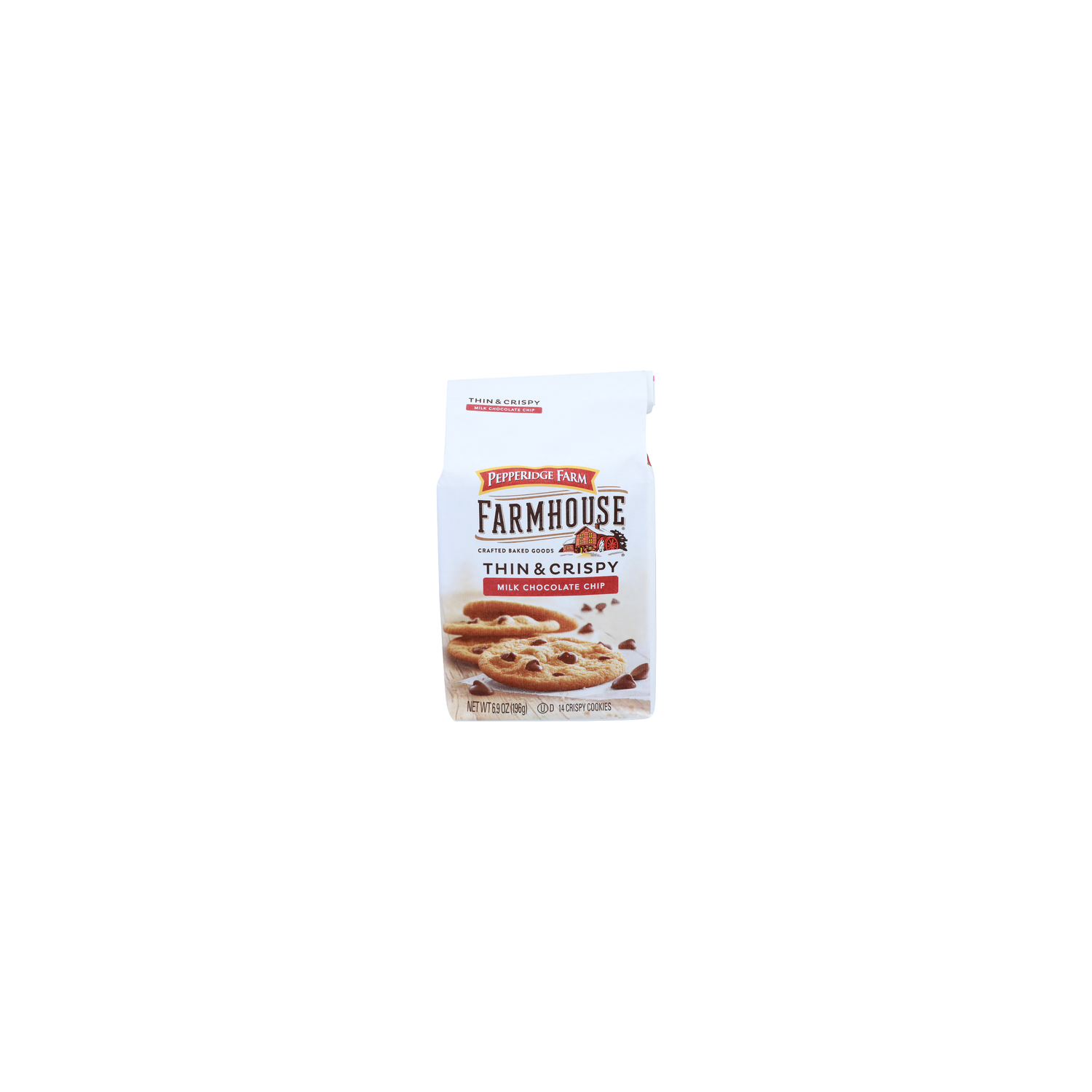 Pepperidge Farm Farmhouse Milk Chocolate Chip Thin & Crispy - 0.493 Ounce - 14 Count Image 1 of 4