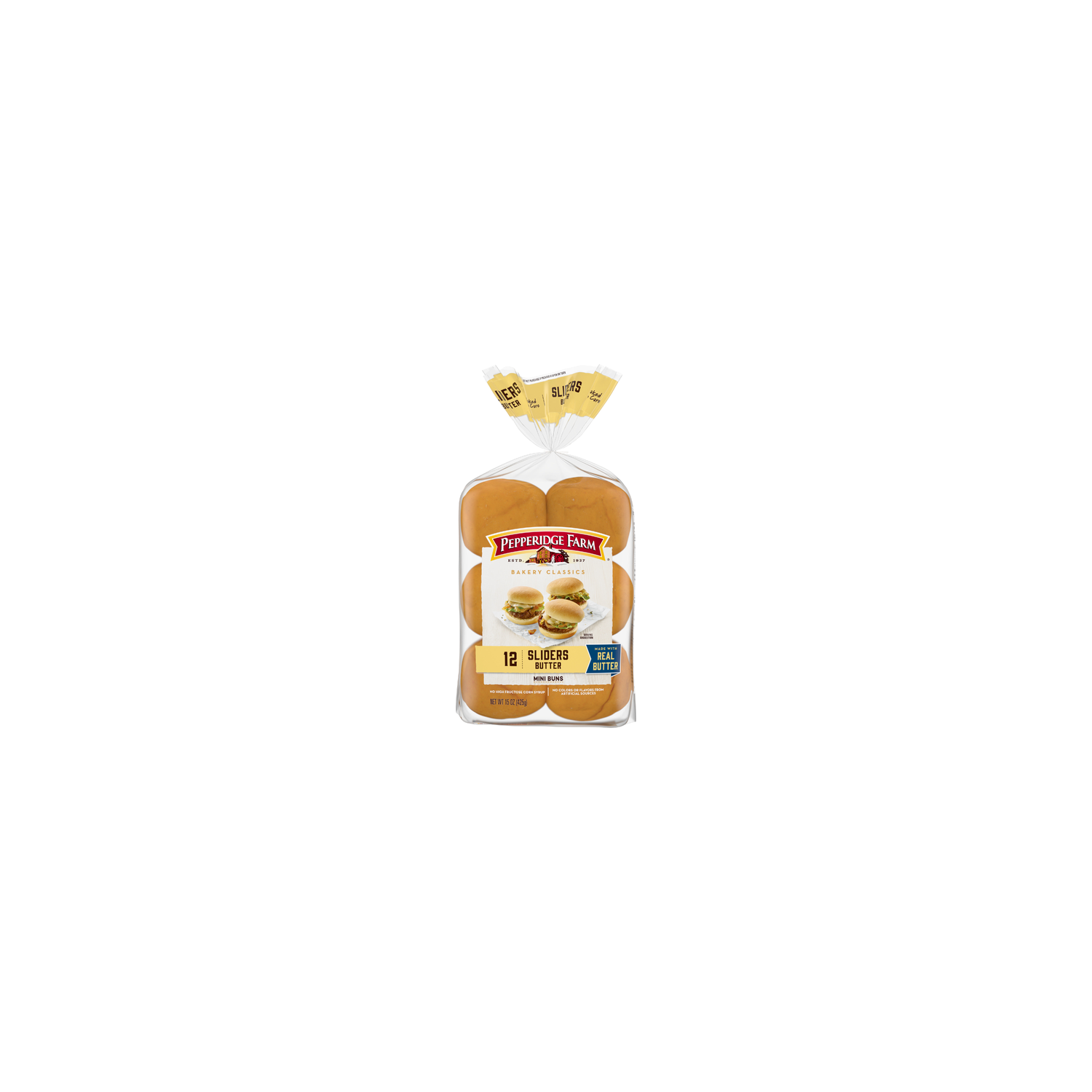Pepperidge Farm Butter Slider Buns - 15 Ounce Image 1 of 2