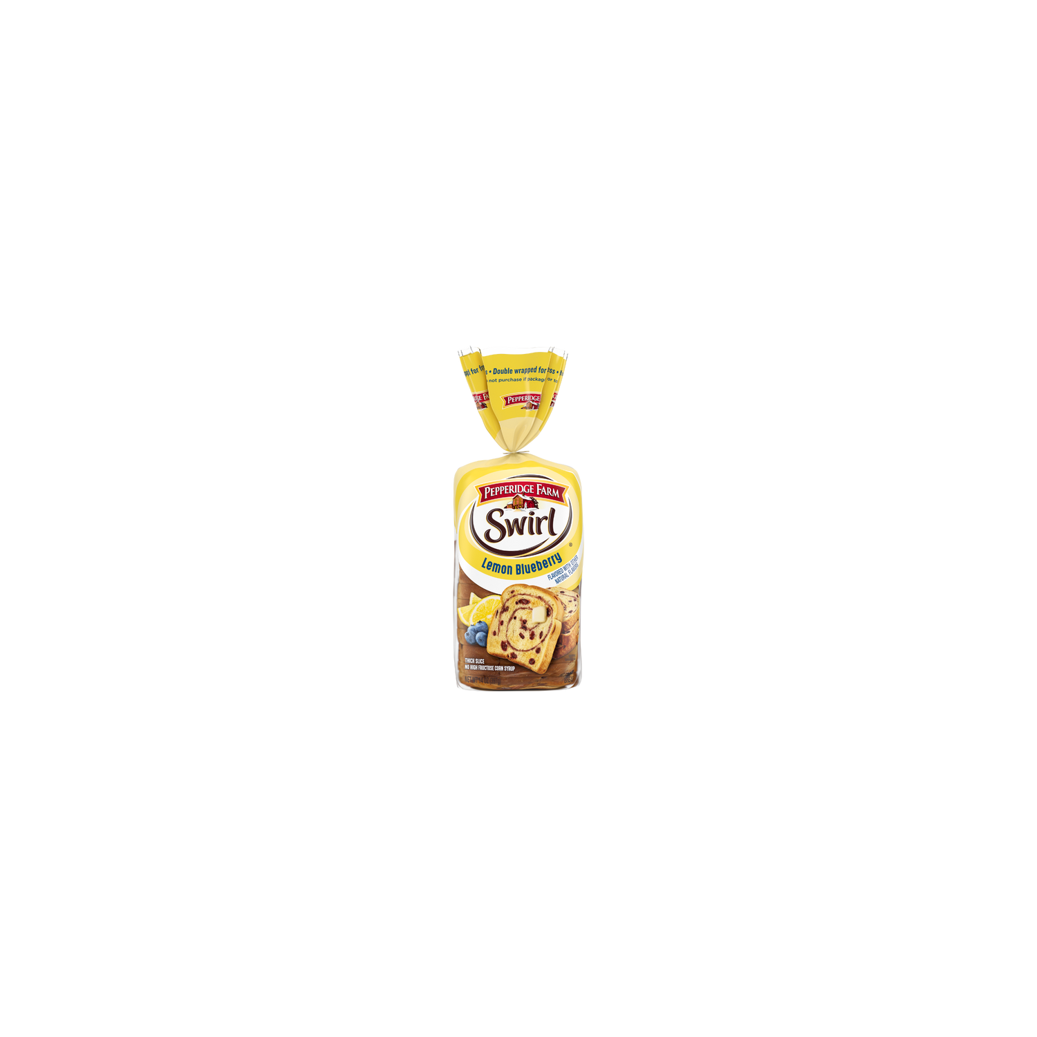 Pepperidge Farm Swirl Lemon Blueberry Flavored Breakfast Bread, Loaf - 14 Ounce Image 1 of 2