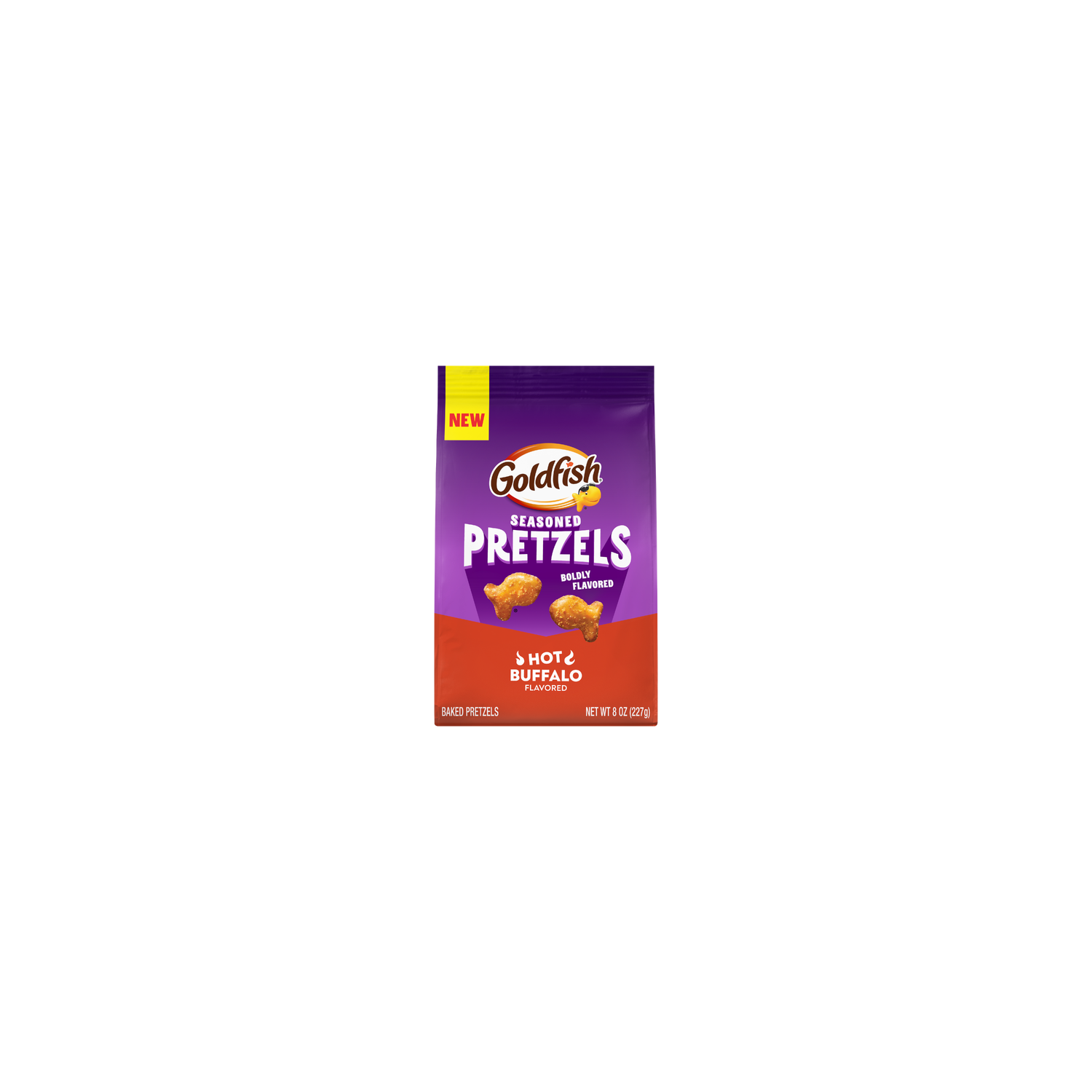 Pepperidge Farm Goldfish Hot Buffalo Seasoned Pretzels - 8 Ounce Image 1 of 4