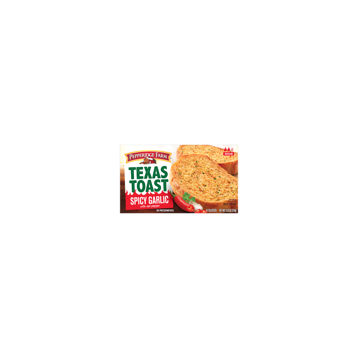 Pepperidge Farm Spicy Garlic With Red Pepper Frozen Bread - 11.25 Ounce Image 1 of 2