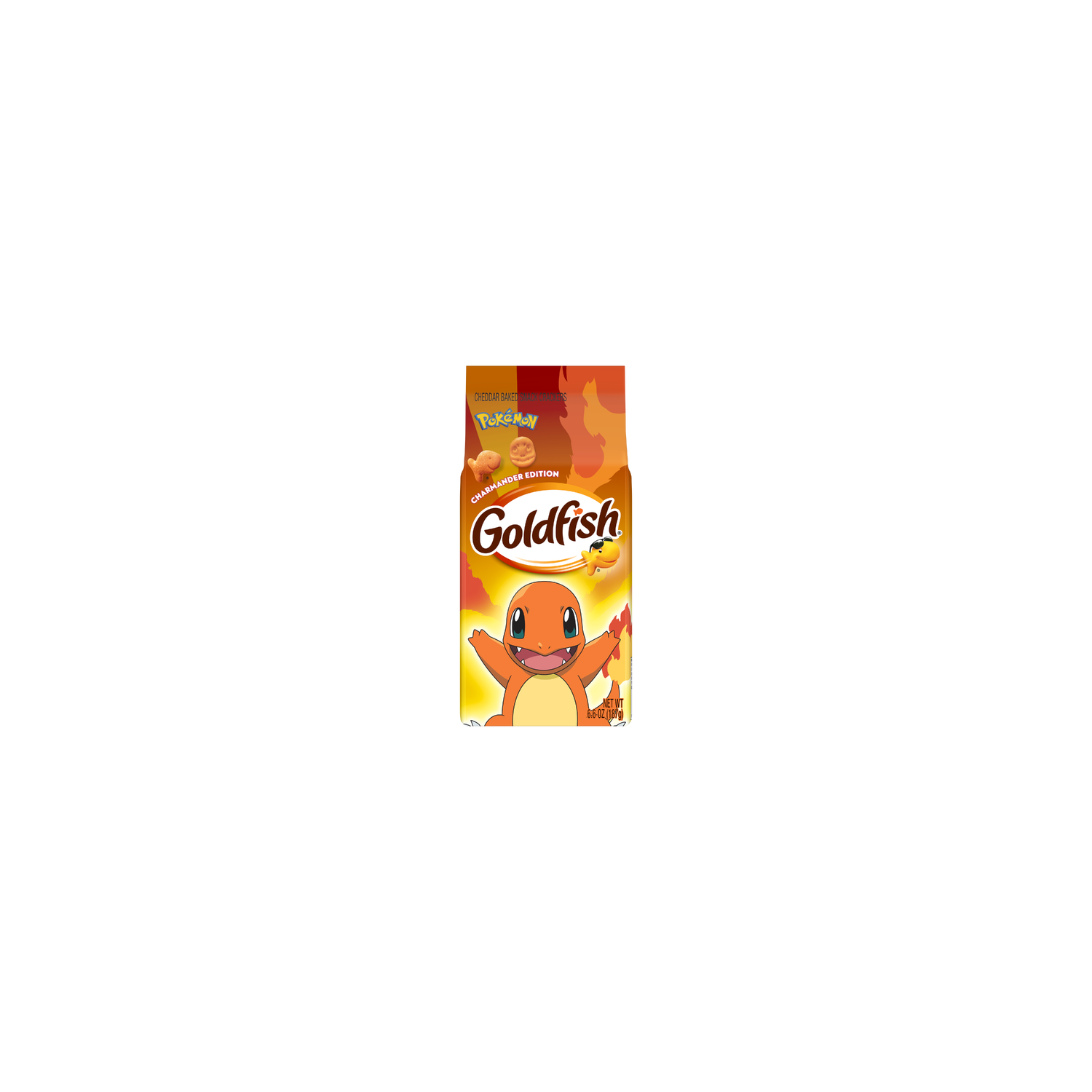 Pepperidge Farm Goldfish Pokémon Charmander Cheddar Cheese Baked Snack Crackers - 6.6 Ounce Image 1 of 4