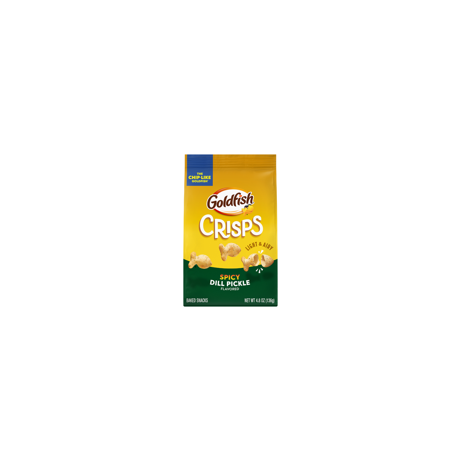 Pepperidge Farm Goldfish Spicy Dill Pickle Baked Snacks - 4.8 Ounce Image 1 of 4