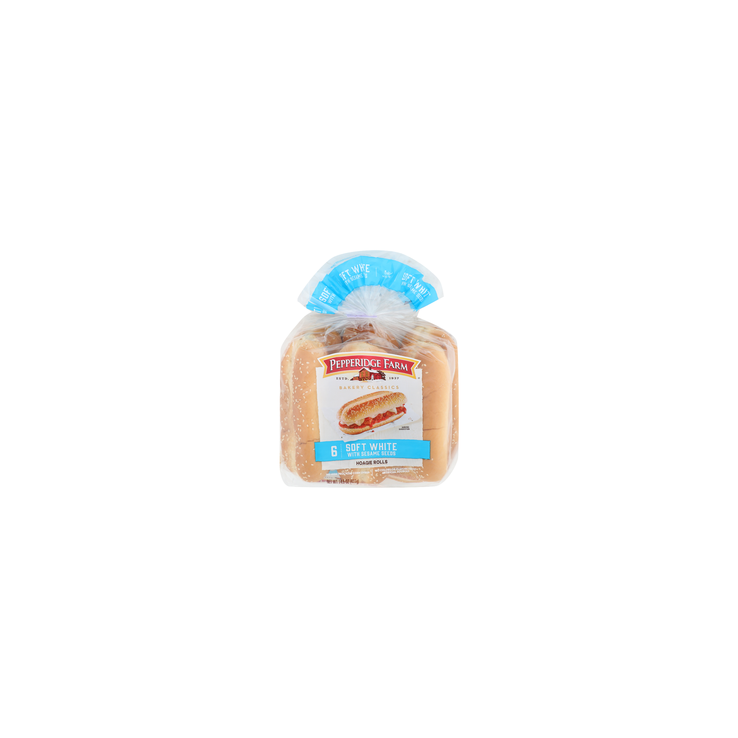 Pepperidge Farm Hoagie Rolls - 2.417 Ounce - 6 Count Image 1 of 4