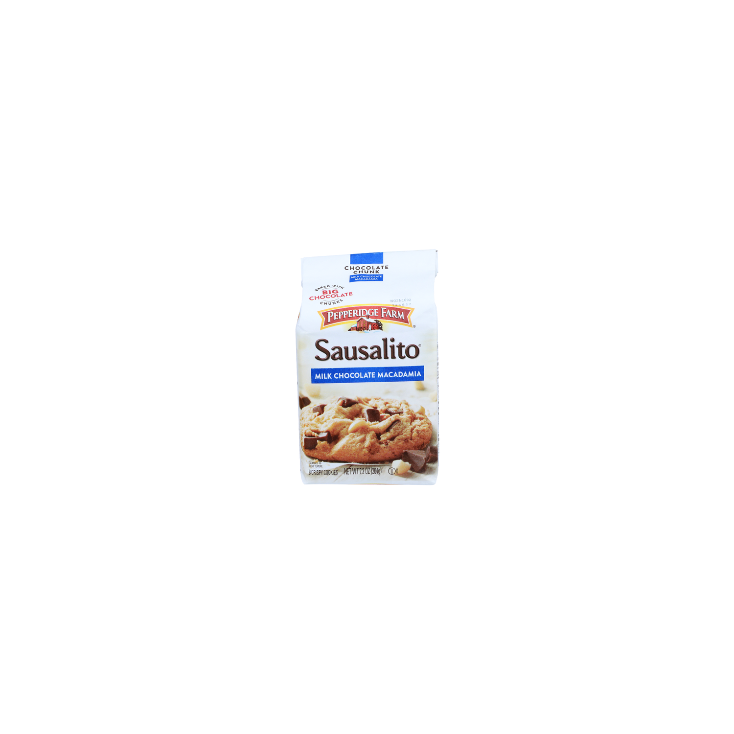 Pepperidge Farm Milk Chocolate Macadamia Crispy Cookies - 0.9 Ounce - 8 Count Image 1 of 4