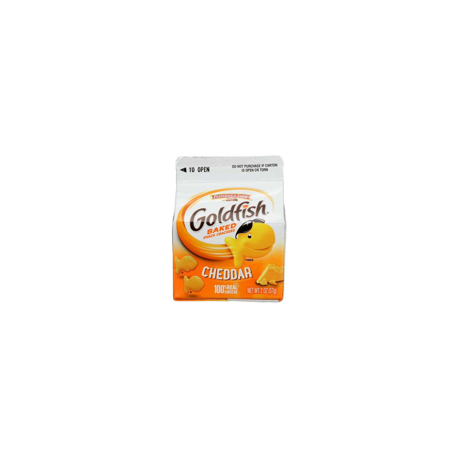 Pepperidge Farm Goldfish Cheddar Baked Snack Crackers - 2 Ounce Image 1 of 4