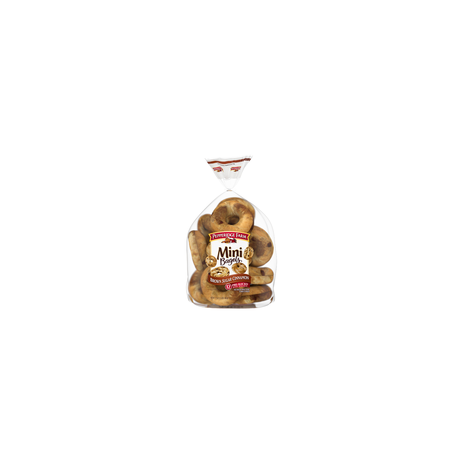 Pepperidge Farm Brown Sugar Cinnamon Mini Bagels - 17 Ounce Image 1 of 2