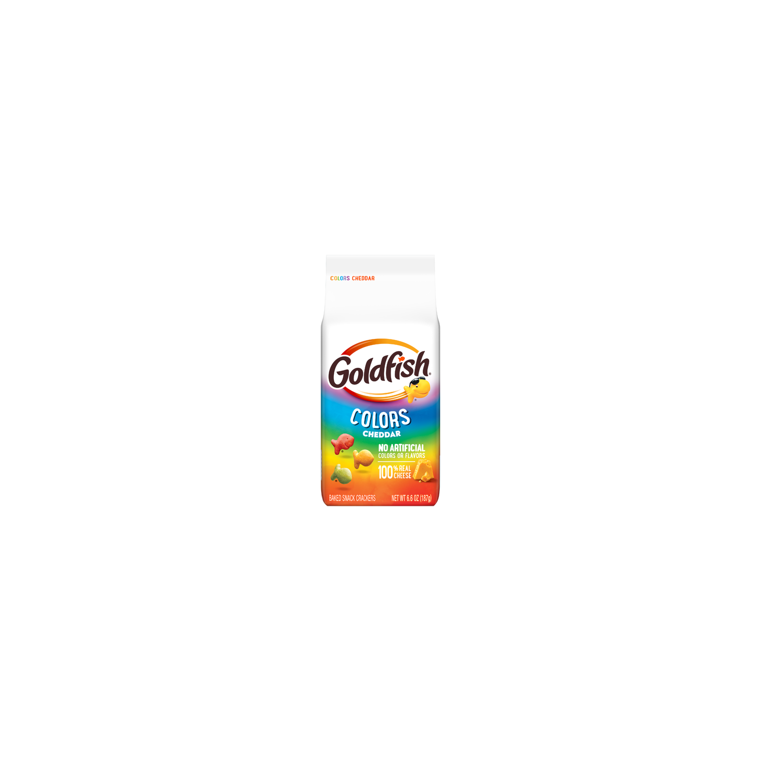 Pepperidge Farm Goldfish Colors Cheddar Baked Snack Crackers - 6.6 Ounce Image 1 of 4