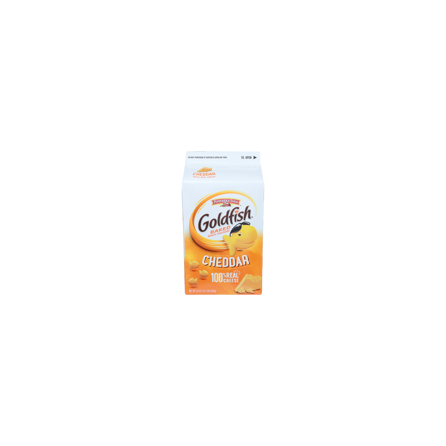 Pepperidge Farm Goldfish Cheddar Snack Crackers - 30 Ounce Image 1 of 4