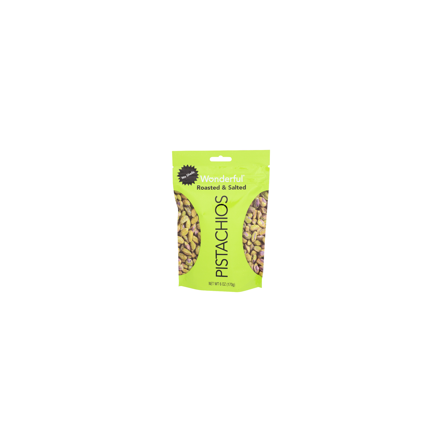 Wonderful No Shell Roasted & Salted Pistachios - 6 Ounce Image 1 of 4