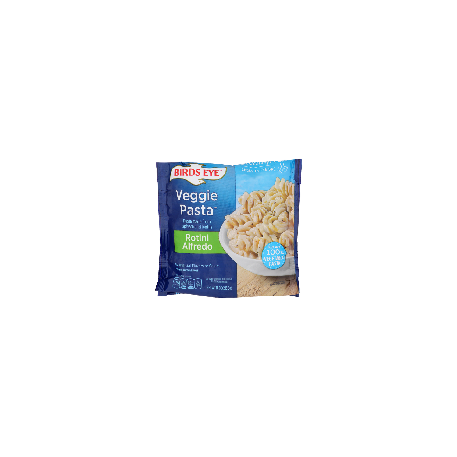 Birds Eye Rotini Alfredo Steamfresh Veggie Pasta - 10 Ounce Image 1 of 4