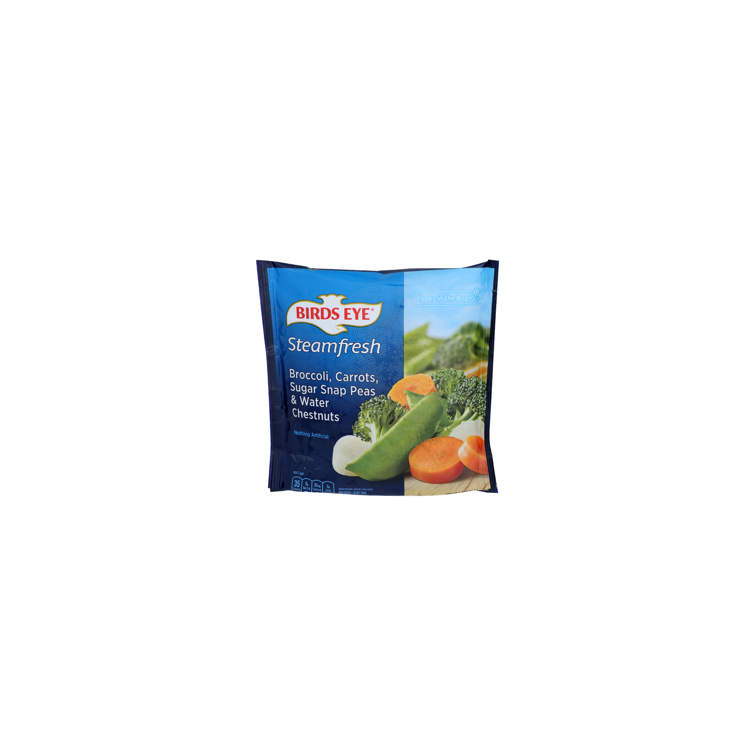Birds Eye Steamfresh Broccoli, Carrots, Sugar Snap Peas & Water Chestnuts - 10.8 Ounce Image 1 of 4