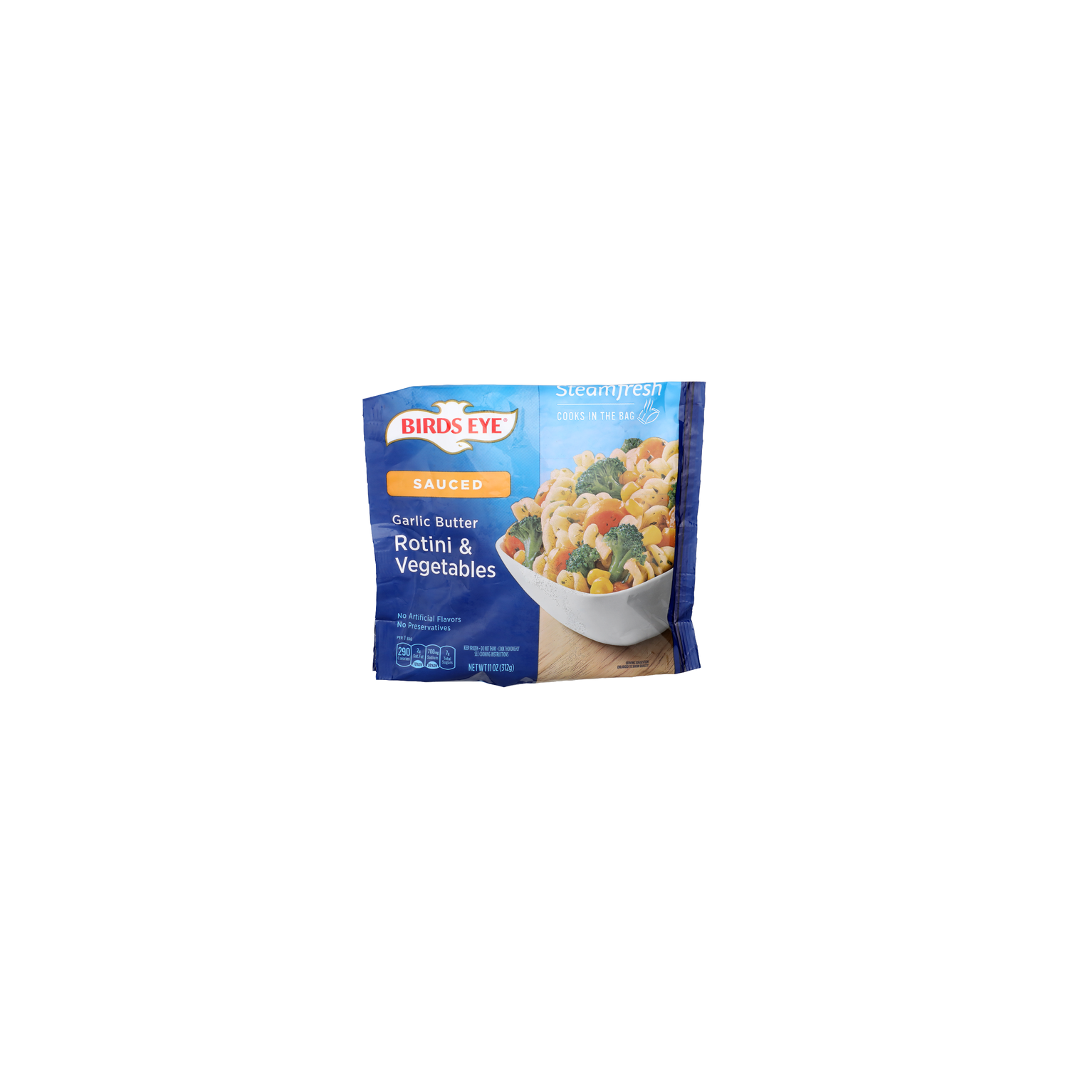 Birds Eye Garlic Butter Sauced Rotini & Vegetables - 11 Ounce Image 1 of 4