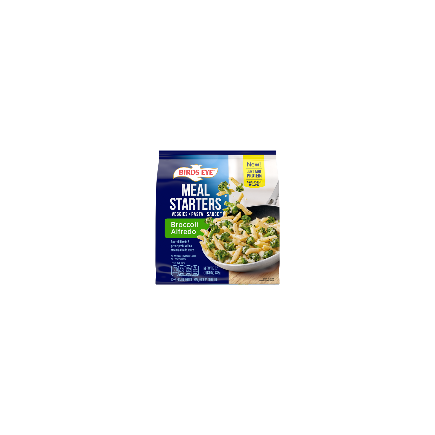 Birds Eye Meal Starters Broccoli Alfredo, Frozen Meal - 17 Ounce Image 1 of 2