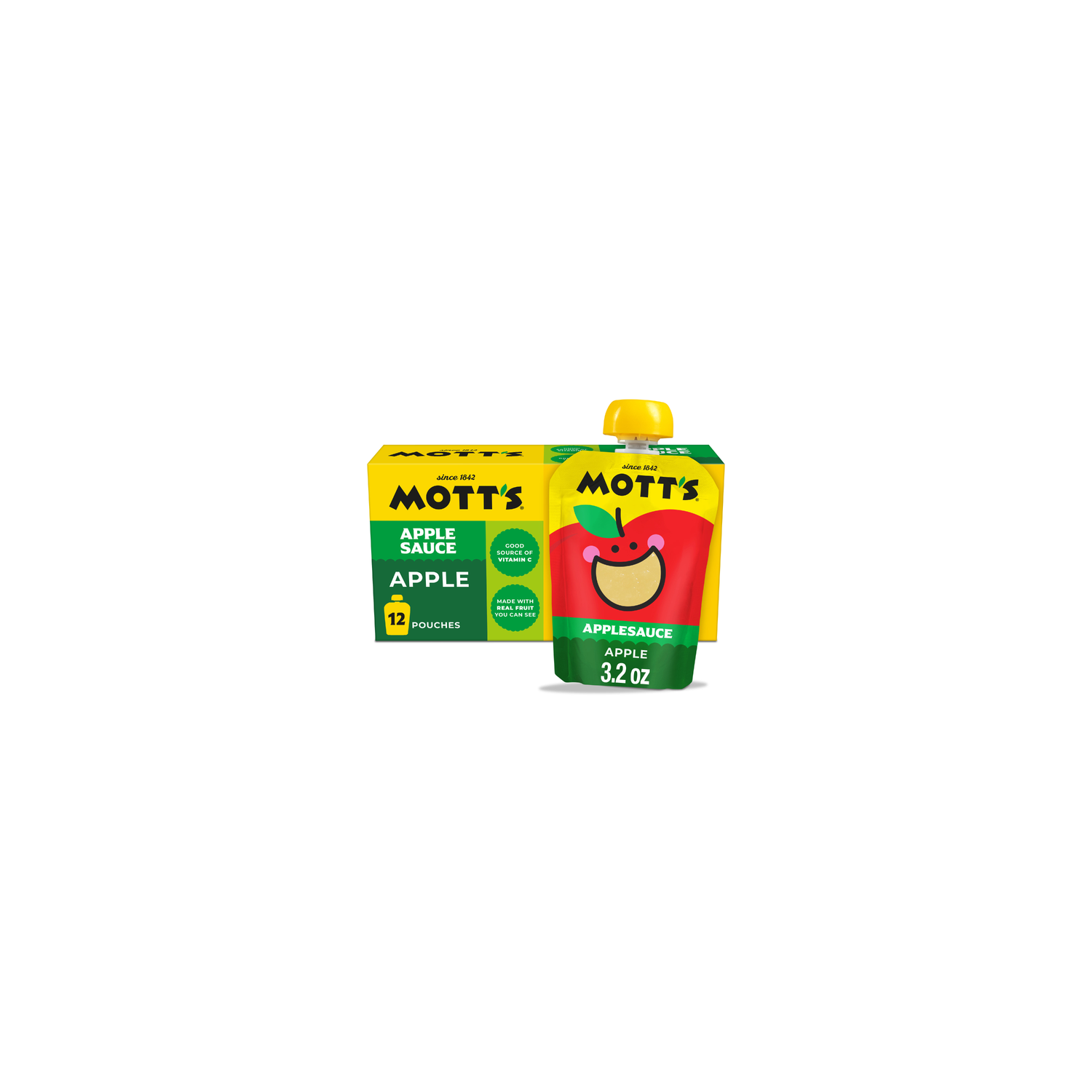 Motts Applesauce Clear - 0.267 Ounce - 12 Count Image 1 of 3