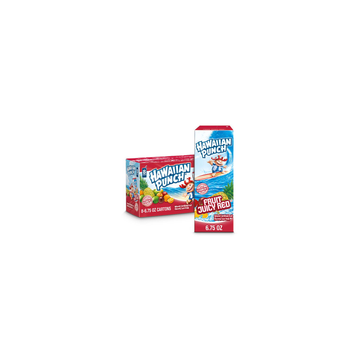 Hawaiian Punch Fruit Juicy Red Juice Drink - 0.844 Fluid Ounce - 8 Hawaiian Punch Fruit Juicy Red Juice Drink - 0.844 Fluid Ounce - 8