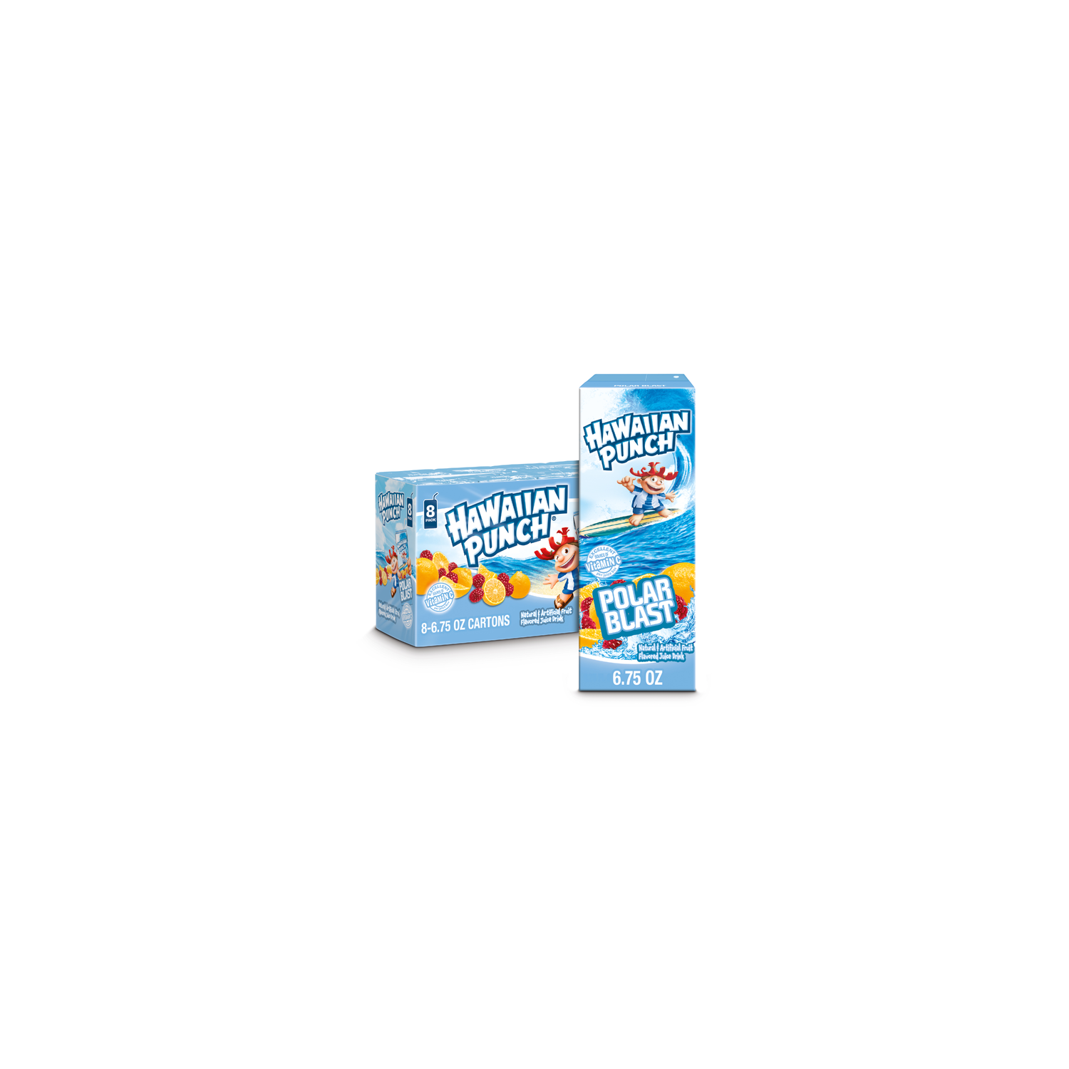 Hawaiian Punch Polar Blast Juice Drink - 0.844 Fluid Ounce - 8 Count Image 1 of 3