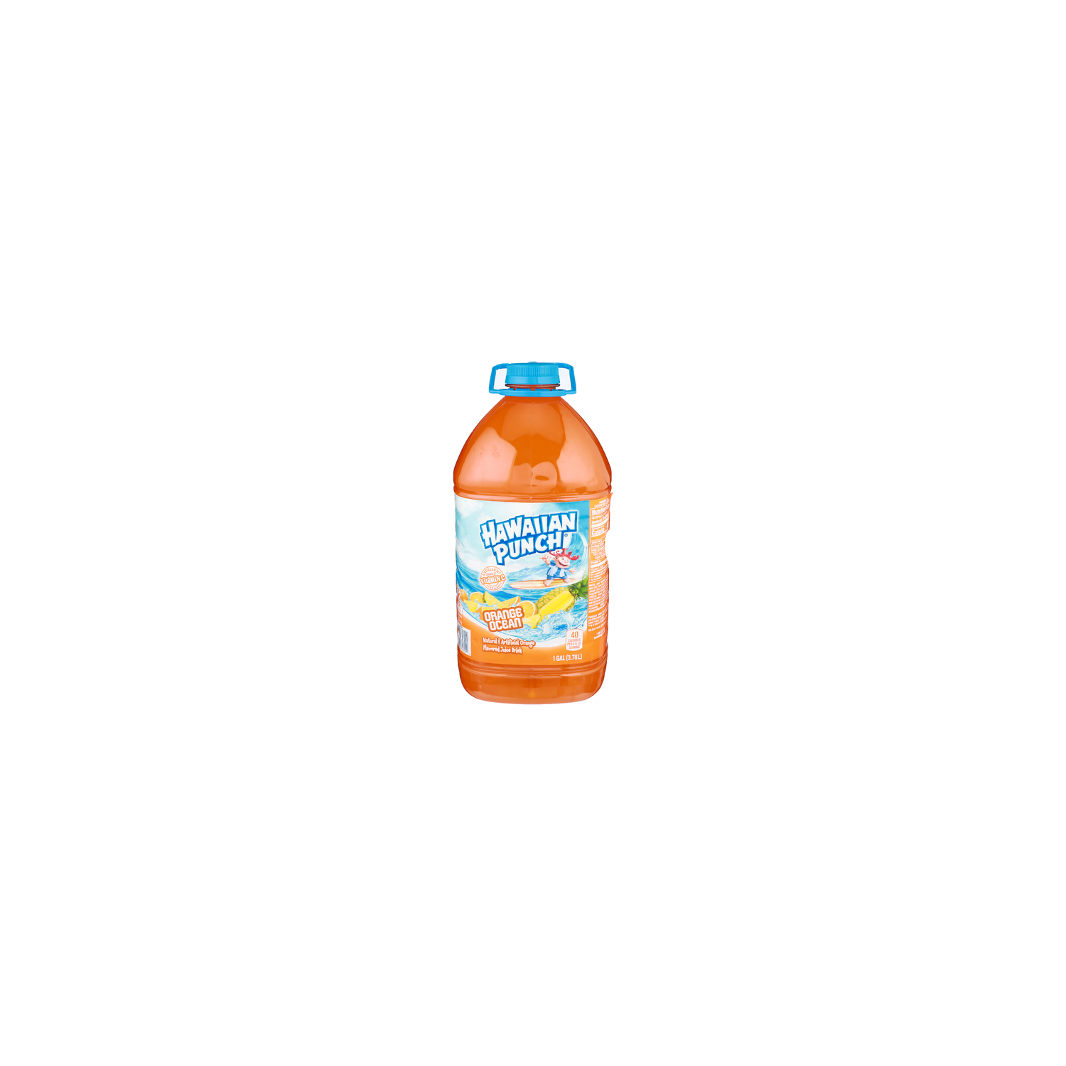 Hawaiian Punch Orange Flavored Natural & Artificial Juice Drink Ocean - 1 Gallon Image 1 of 4