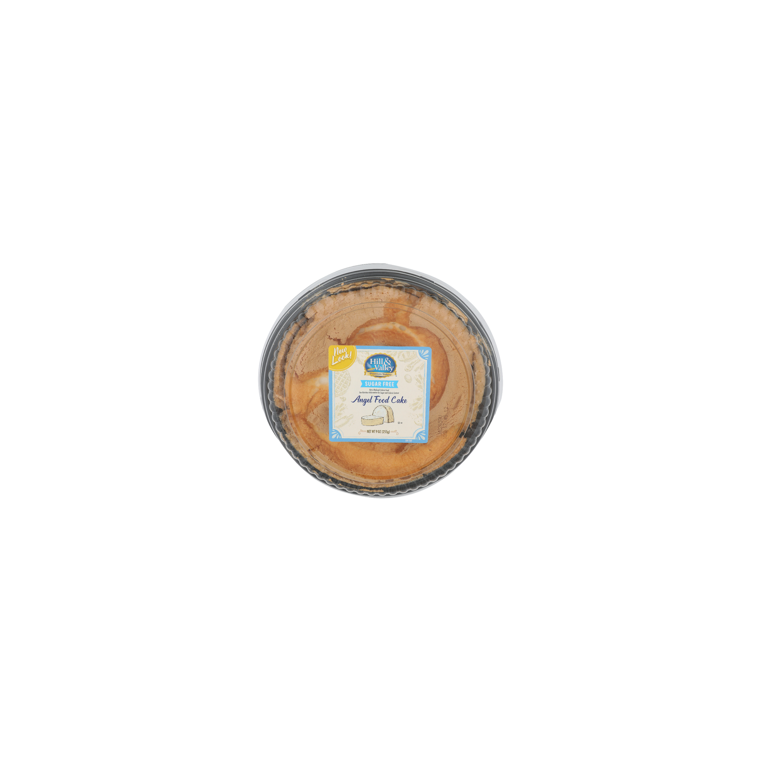 Hill & Valley Sugar Free Angel Food Cake - 9 Ounce Image 1 of 4