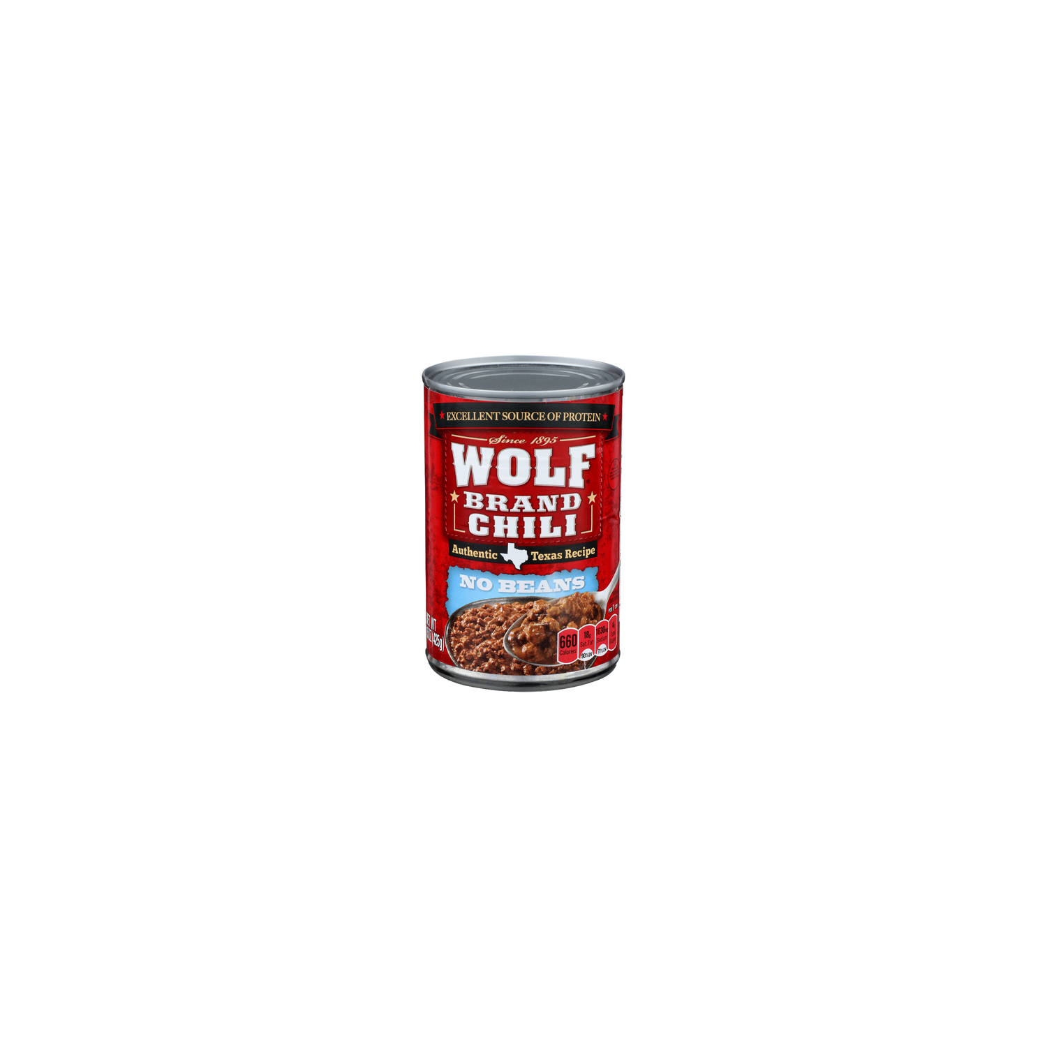 Wolf Brand Chili No Beans - 15 Ounce Image 1 of 4