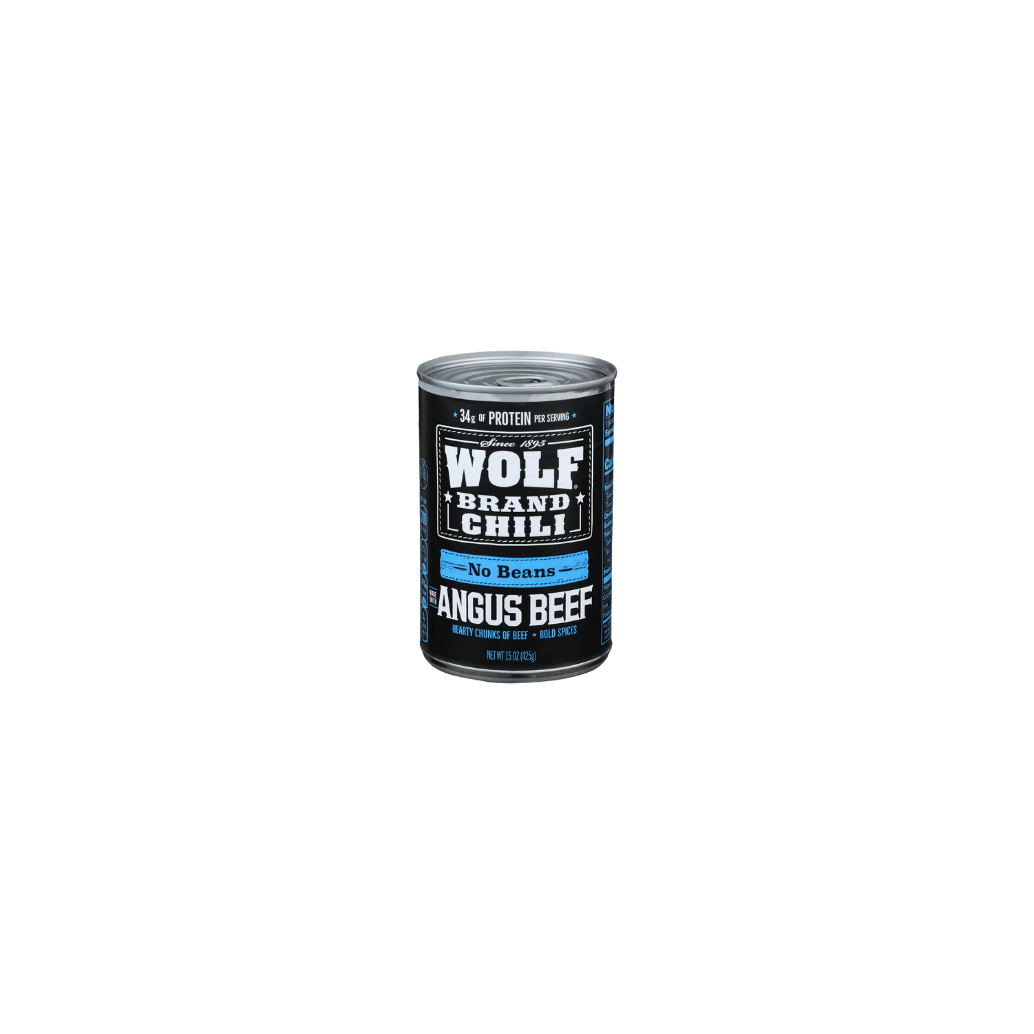 Wolf Brand Chili Angus Beef No Beans Chili - 15 Ounce Image 1 of 4