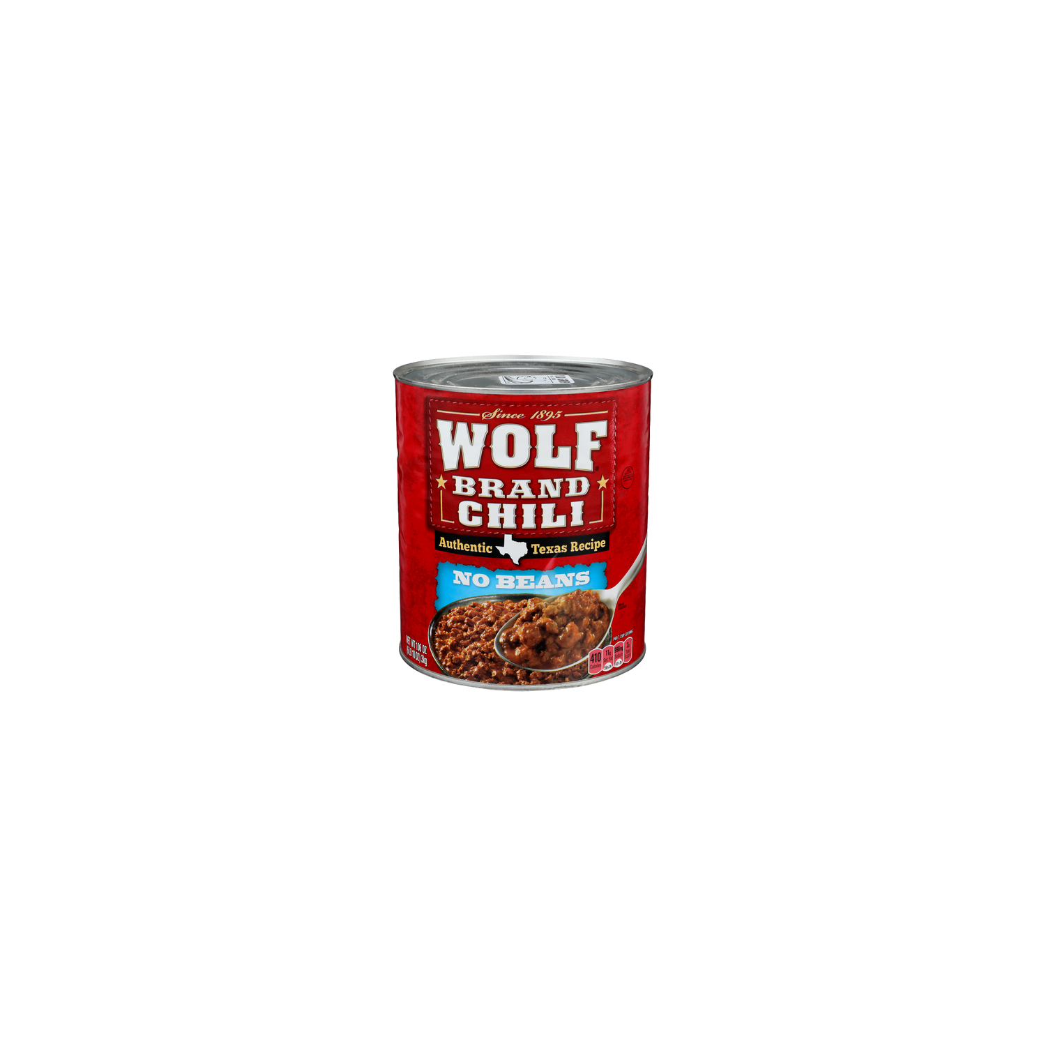 Wolf Brand Chili No Beans - 106 Ounce Image 1 of 4
