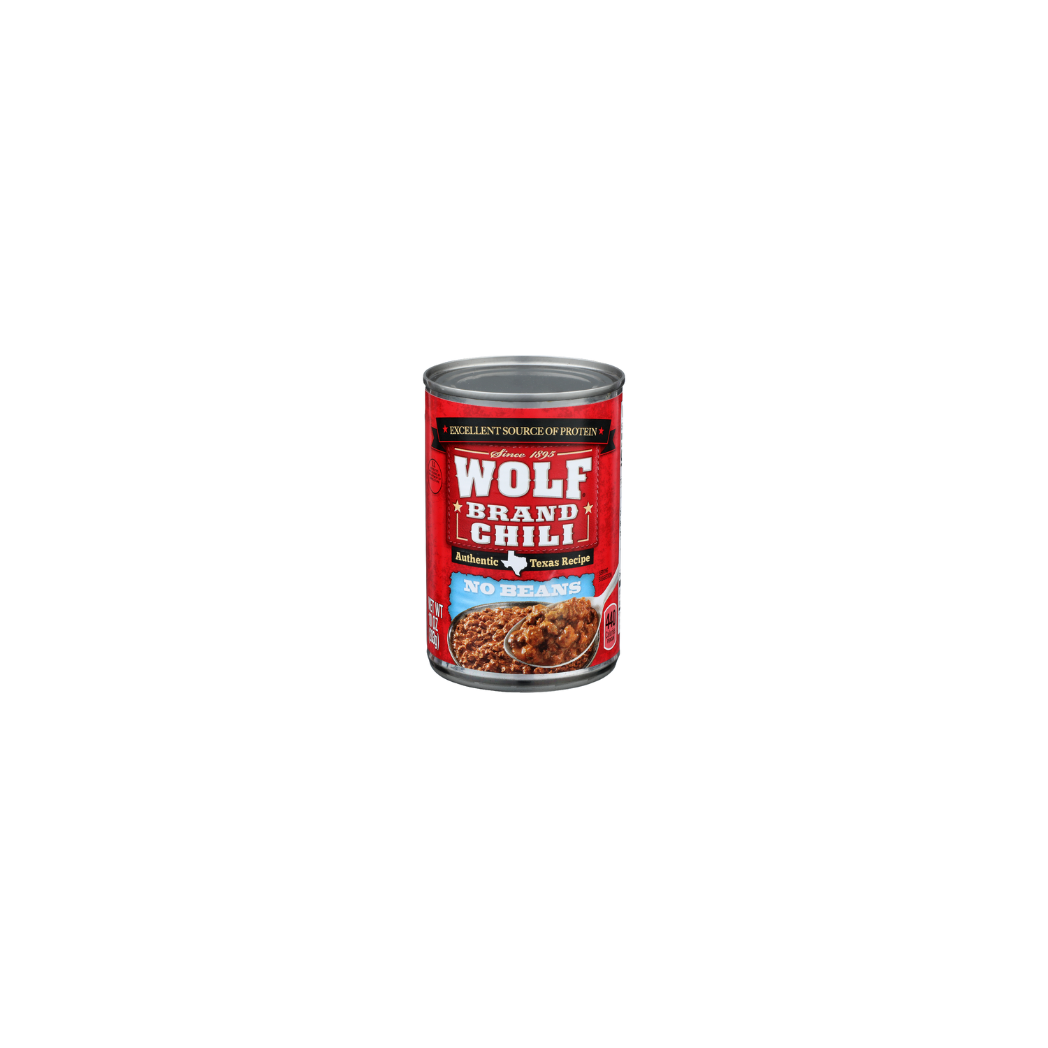 Wolf Brand Chili No Beans - 10 Ounce Image 1 of 4