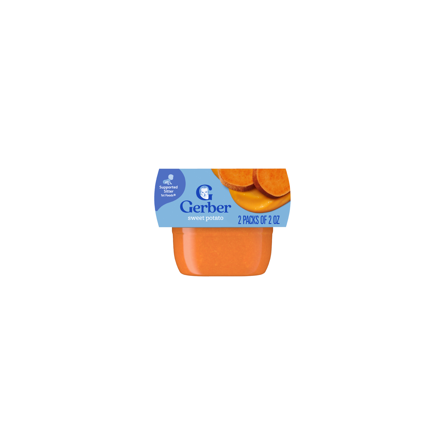 Gerber 1st Foods Sweet Potato Baby Food - 4 Ounce Image 1 of 4