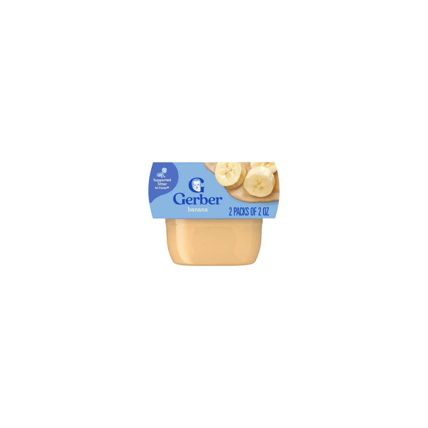 Gerber 1st Foods Banana Baby Food - 4 Ounce Image 1 of 4