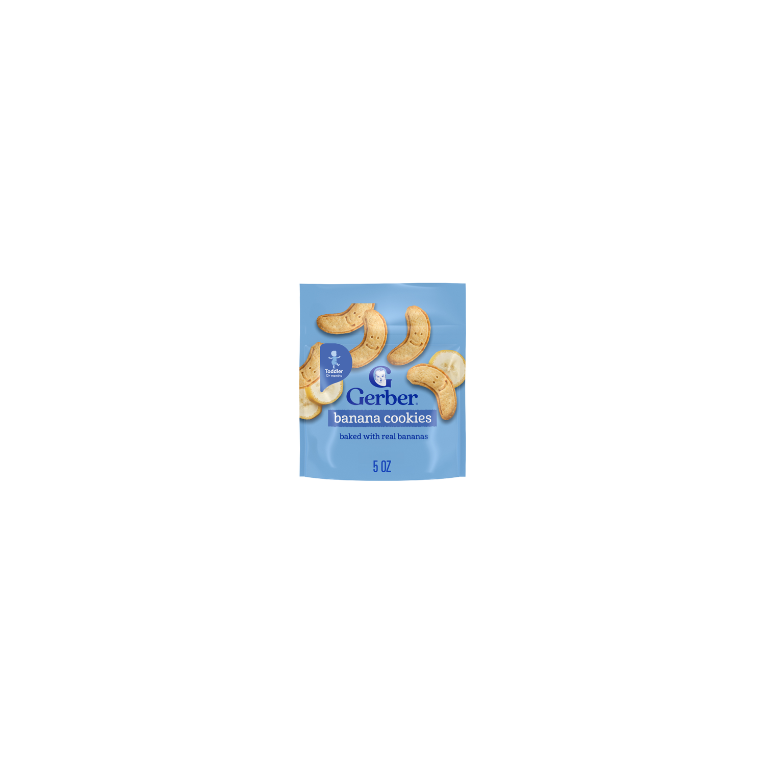 Gerber Banana Cookies Toddler Snacks - 5 Ounce Image 1 of 4
