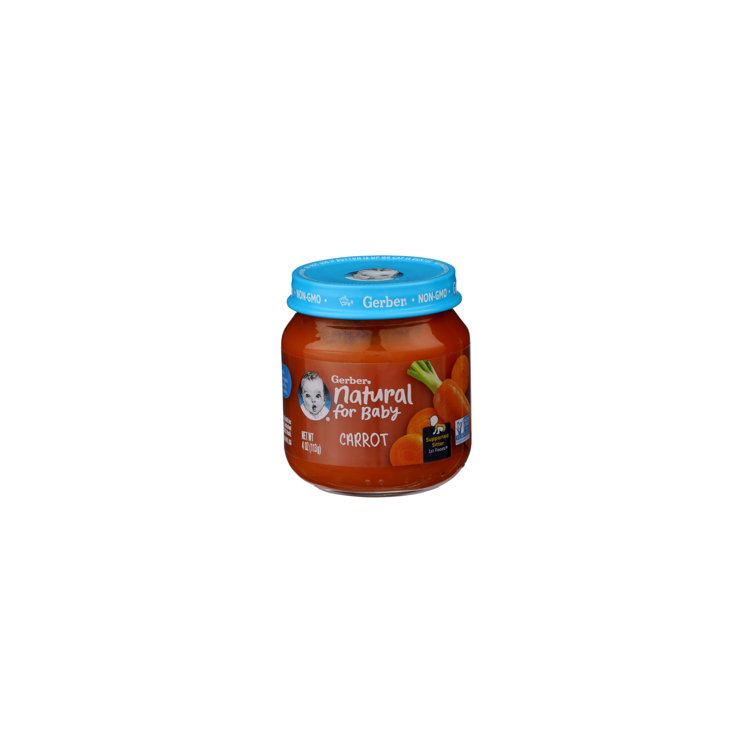 Gerber Natural For Baby Carrot - 4 Ounce Image 1 of 4